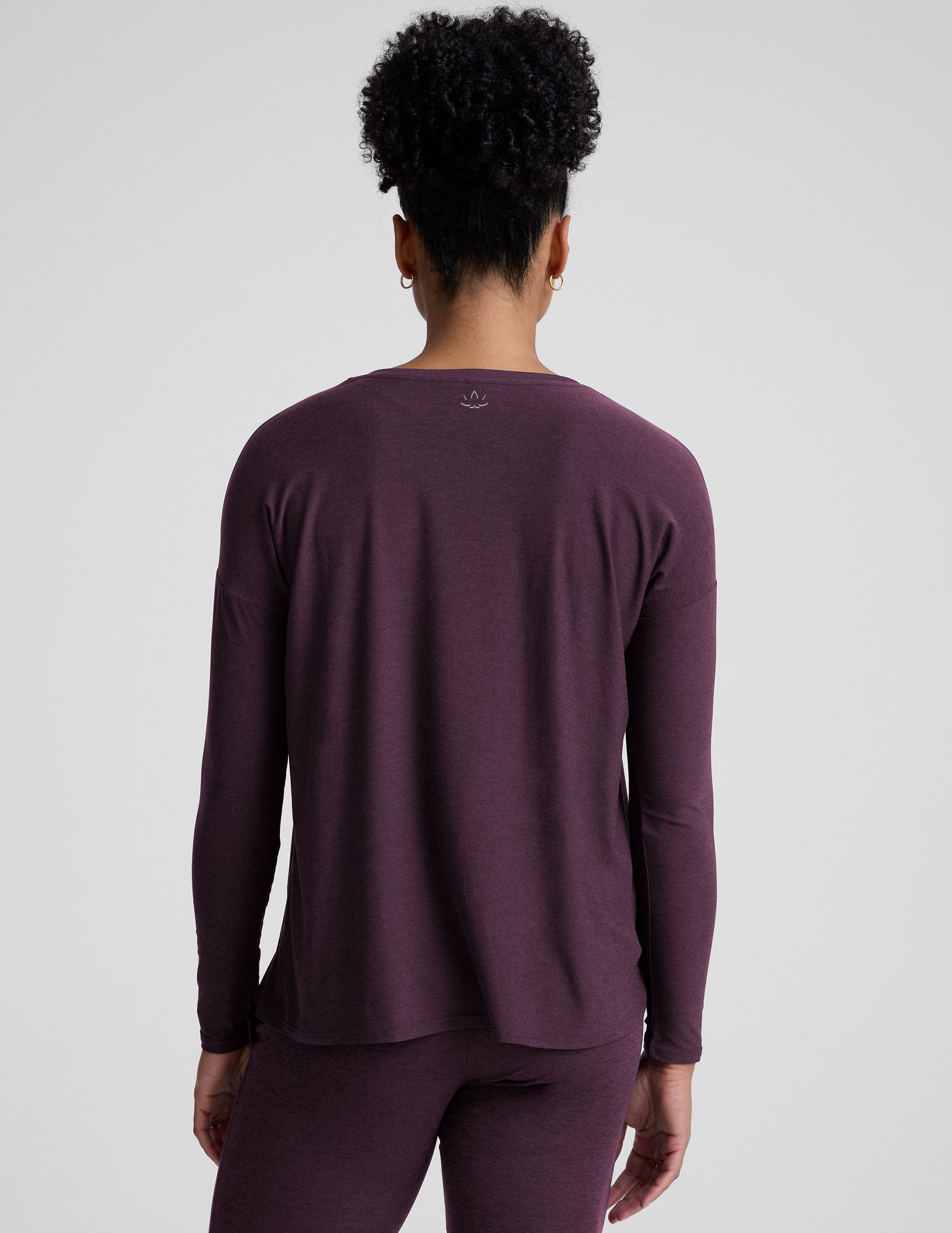 Featherweight Feels Like Home Long Sleeve Maternity Top - Image 3