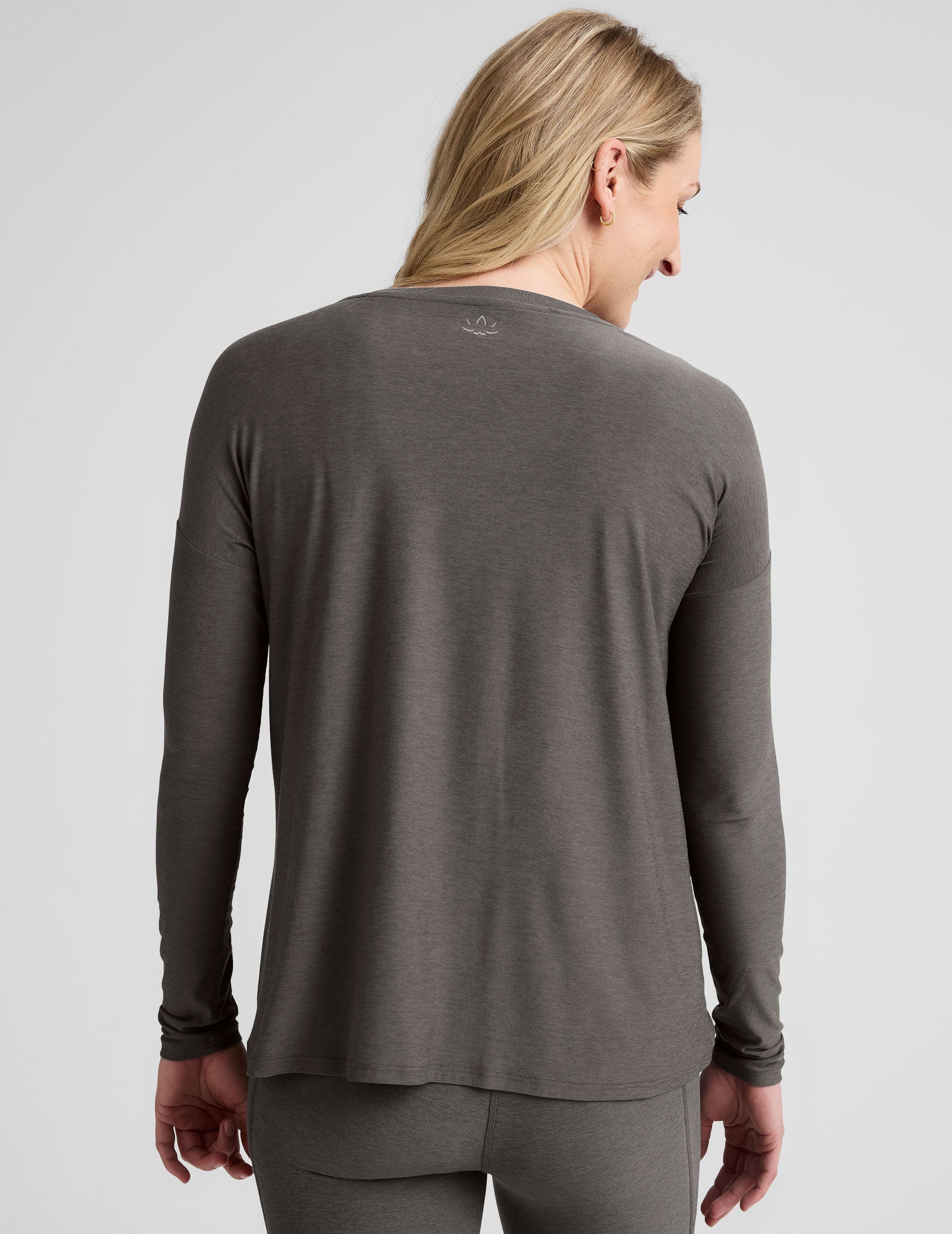 Featherweight Feels Like Home Long Sleeve Maternity Top - Image 3