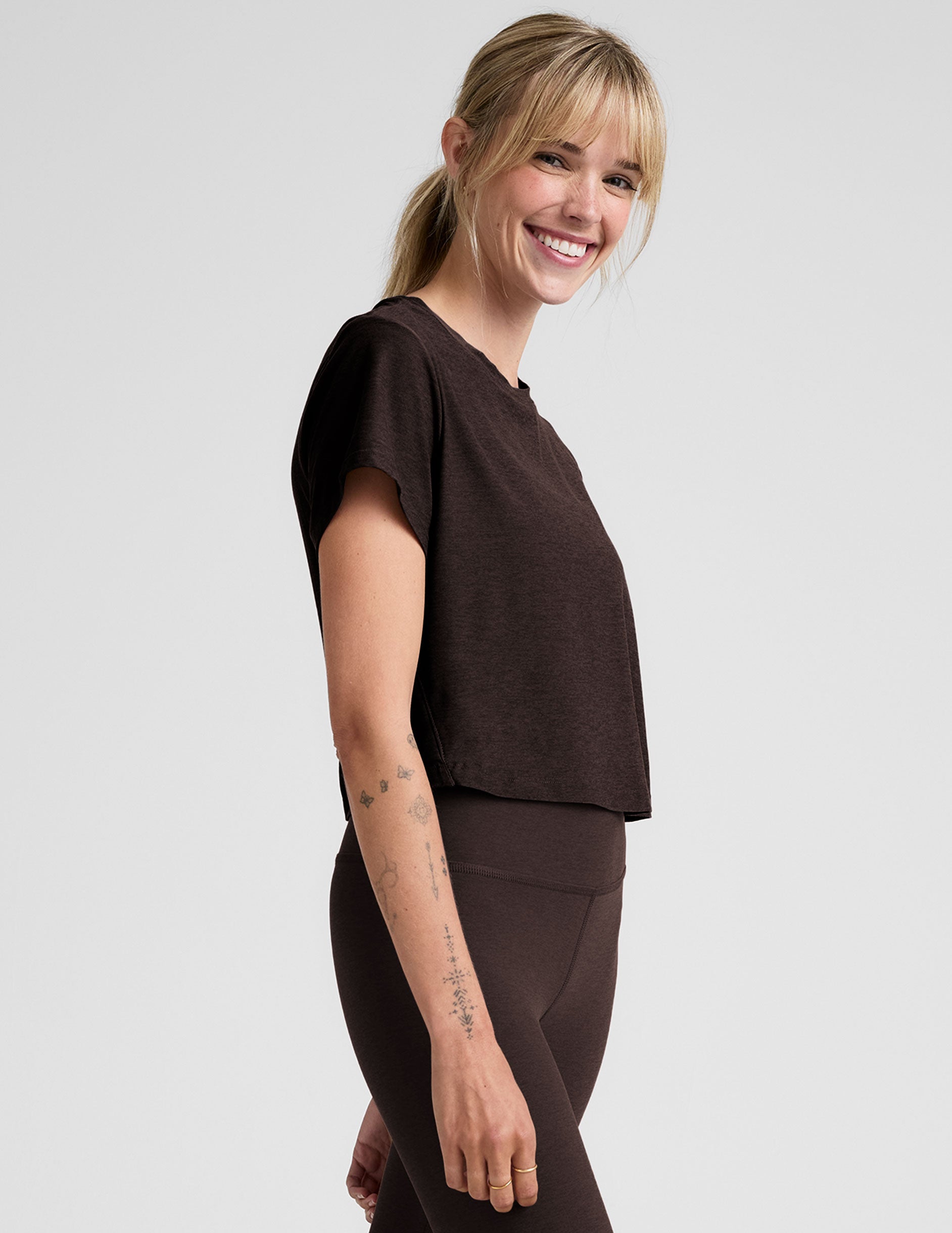 Featherweight Supreme Cropped Tee - Image 2