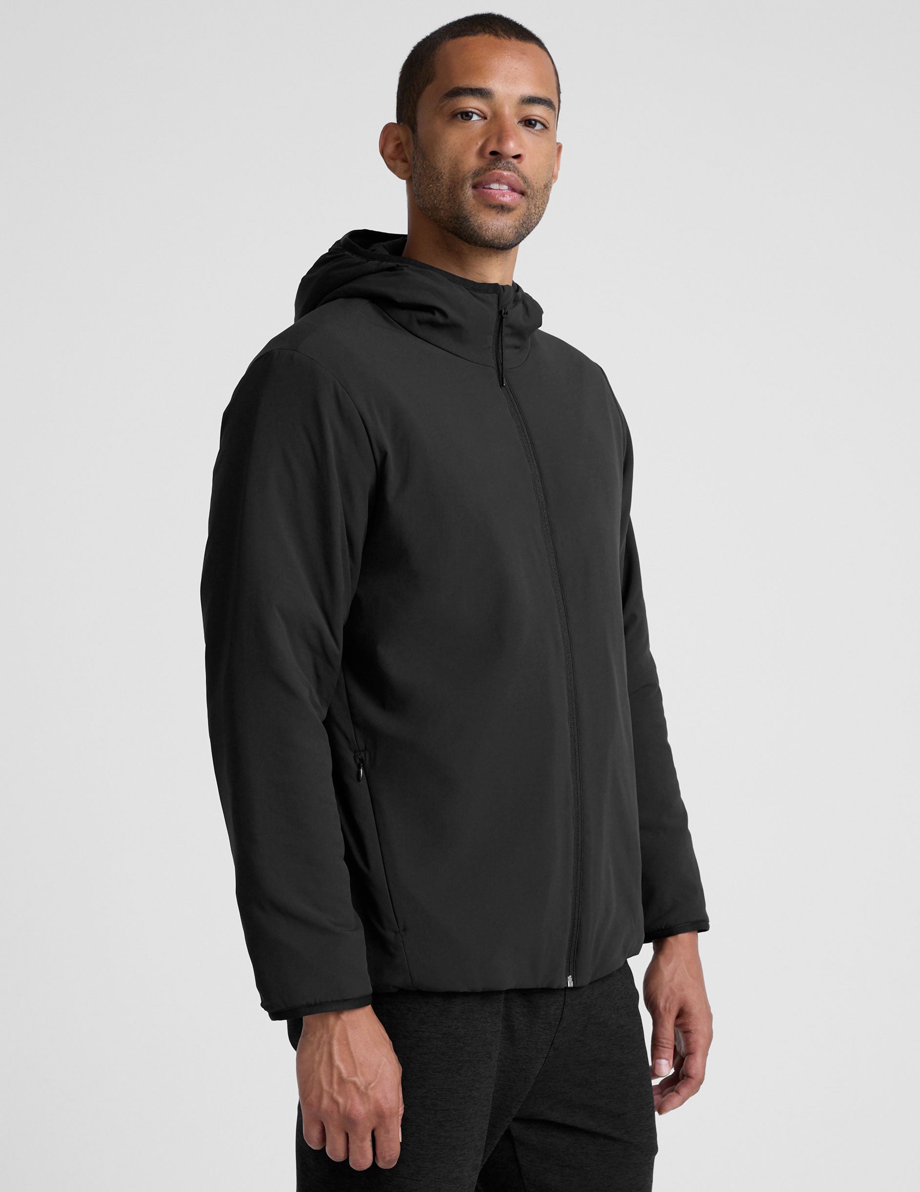 In Flight Insulated Men's Hooded Jacket - Image 2