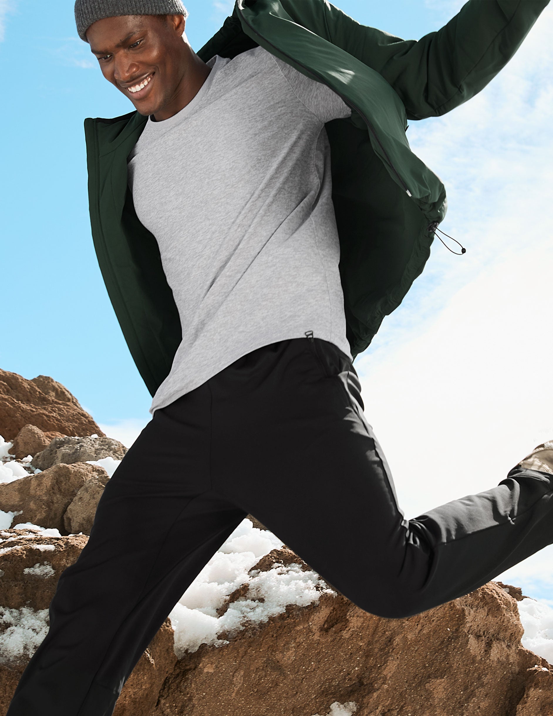 In Flight Insulated Men's Hooded Jacket - Image 7