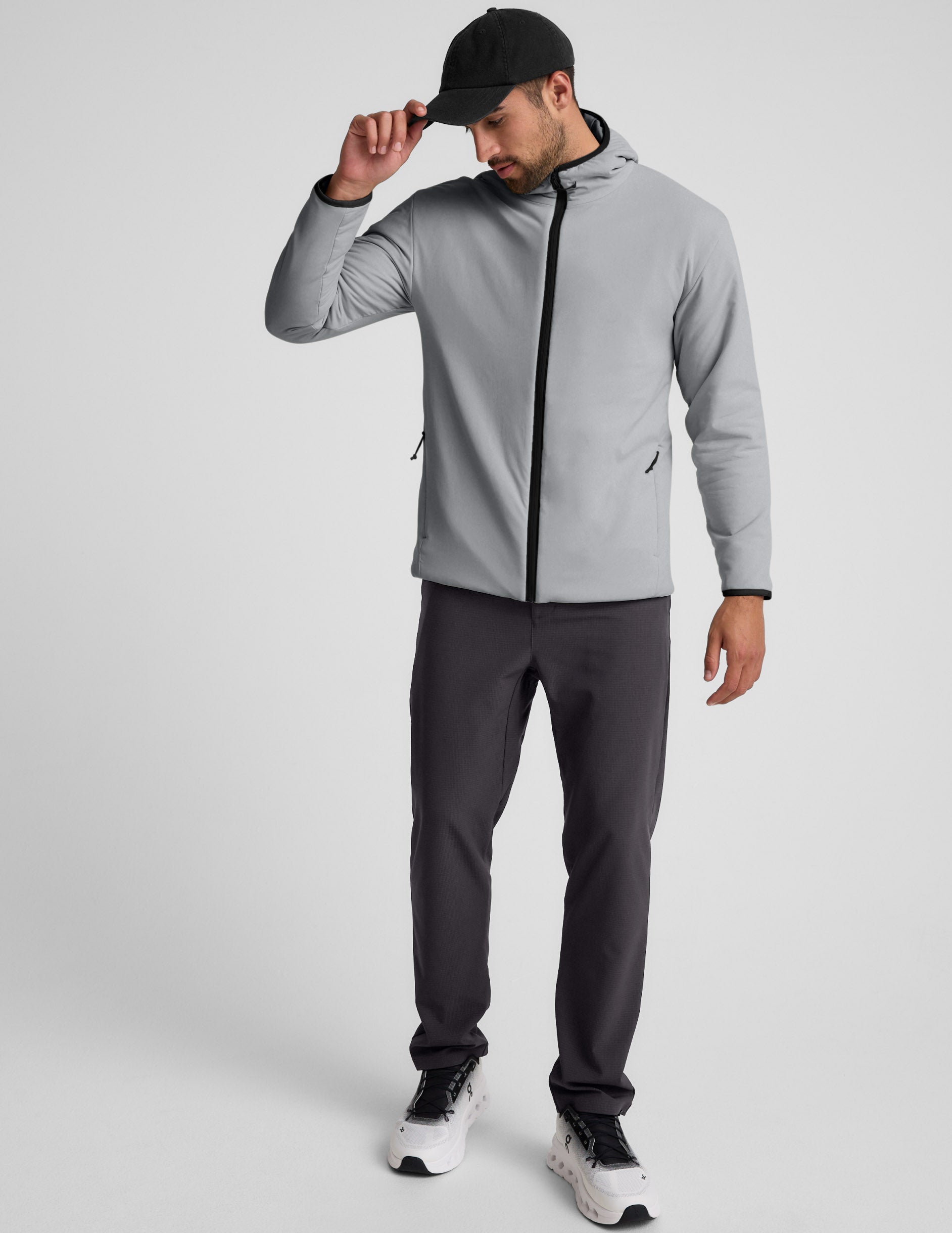 In Flight Insulated Men's Hooded Jacket - Image 3