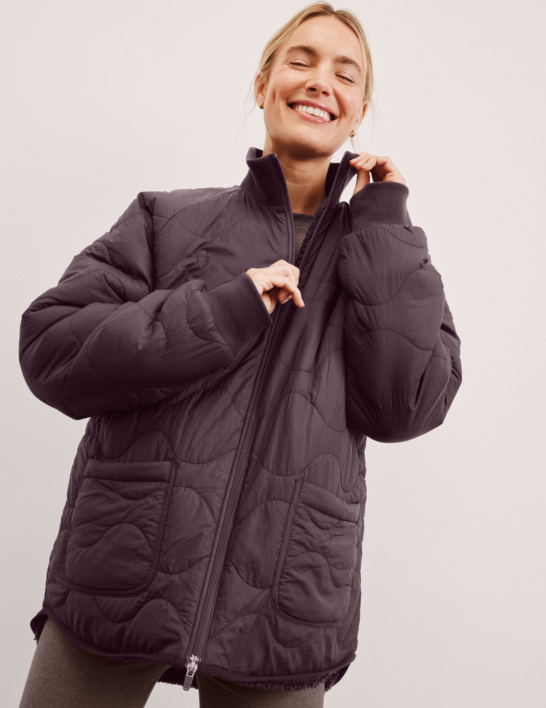 2-Way Quilted Jacket - Image 2