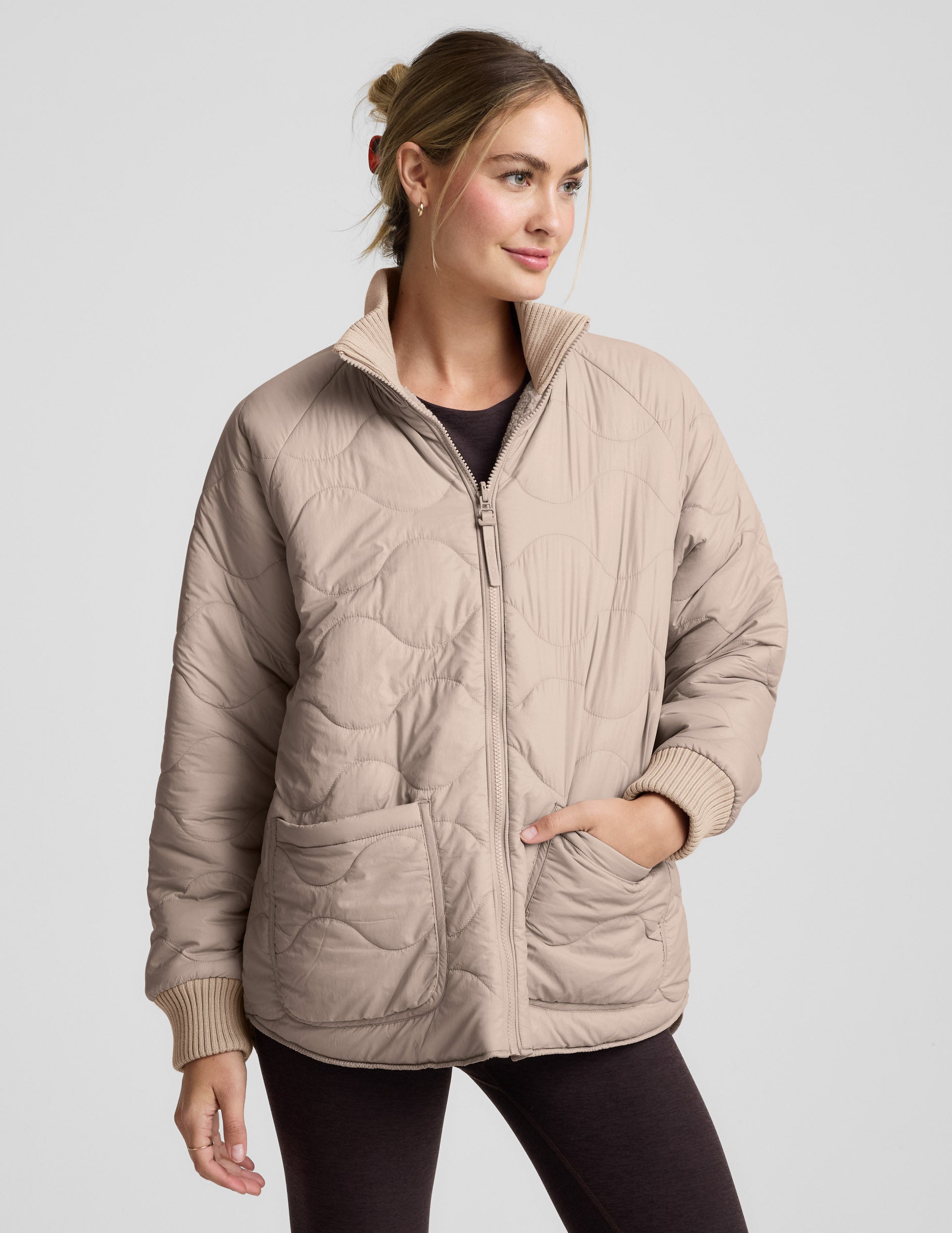 2-Way Quilted Jacket - Image 6