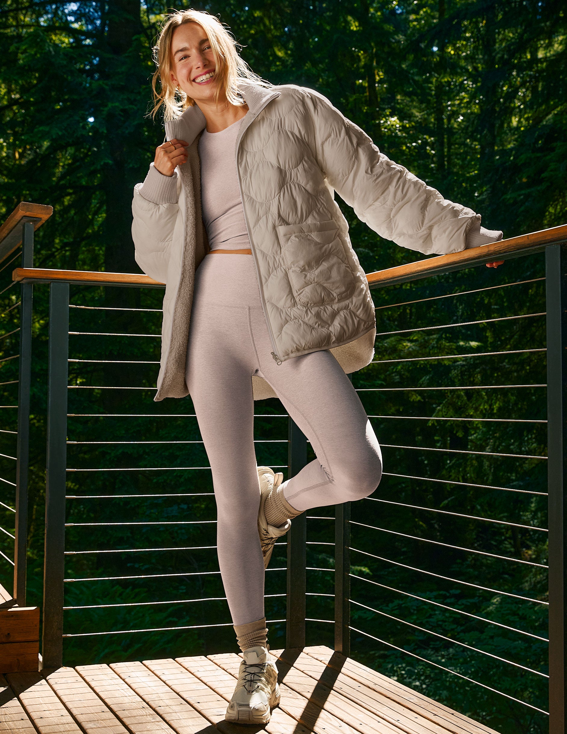 2-Way Quilted Jacket - Image 2