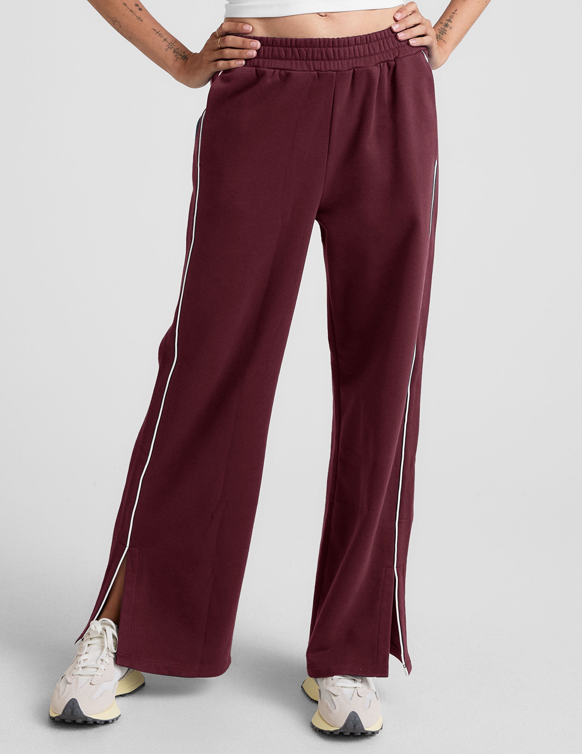 LuxeFleece Piper Wide Leg Pant - Image 2