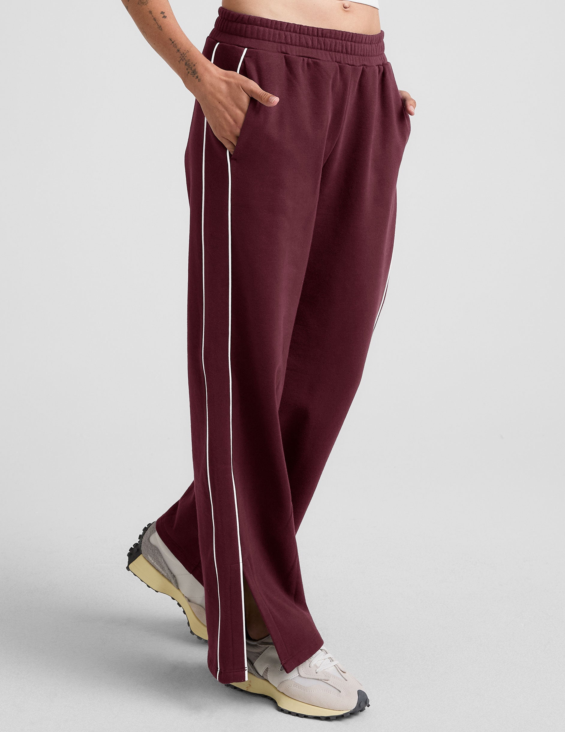 LuxeFleece Piper Wide Leg Pant