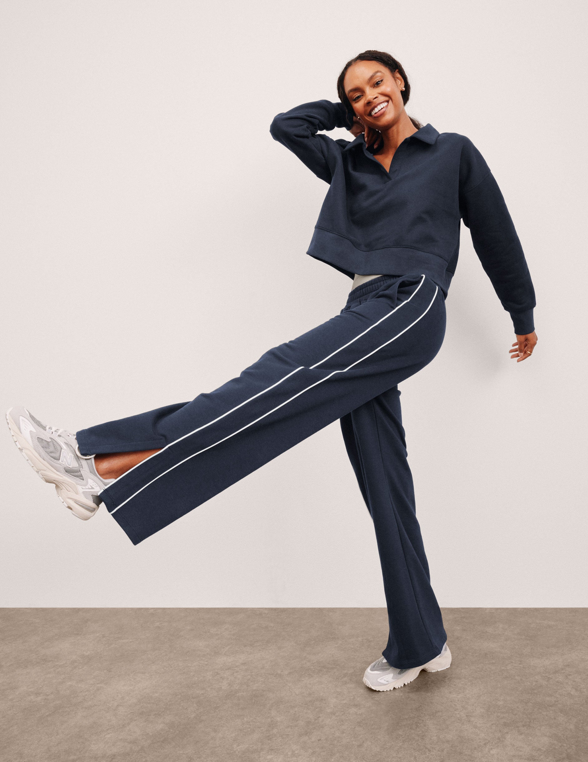 LuxeFleece Piper Wide Leg Pant