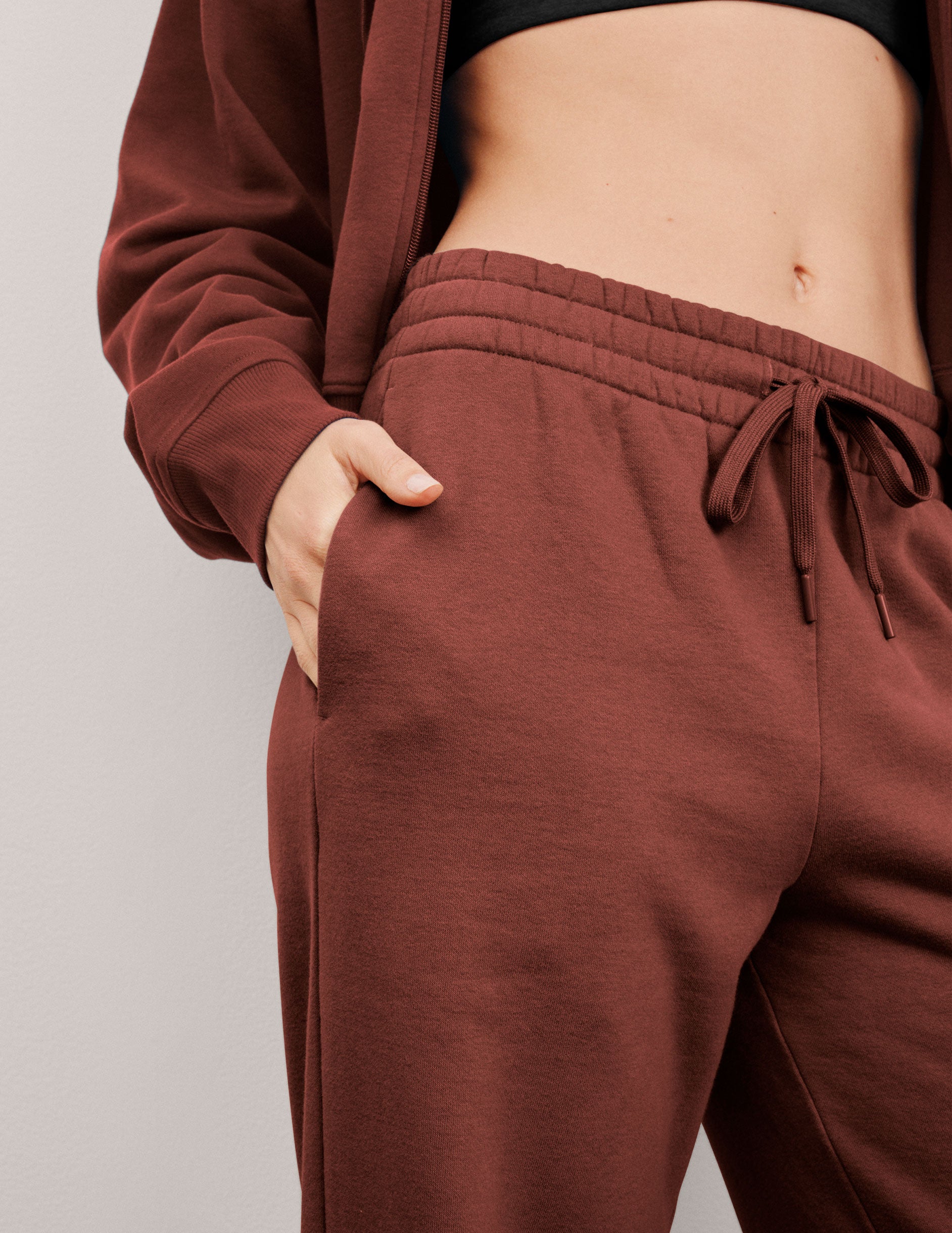 LuxeFleece Wide Leg Pant - Image 2