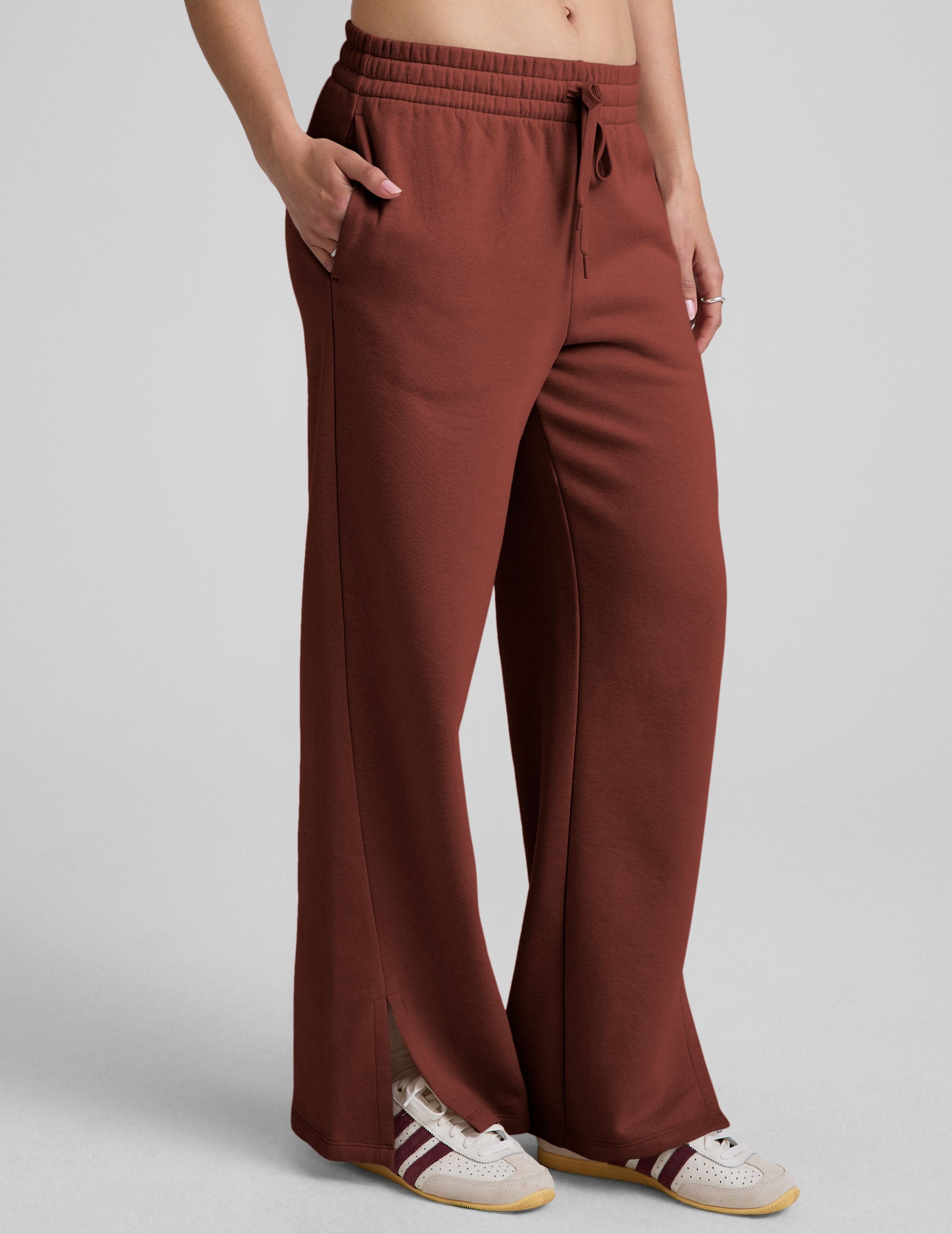 LuxeFleece Wide Leg Pant - Image 4