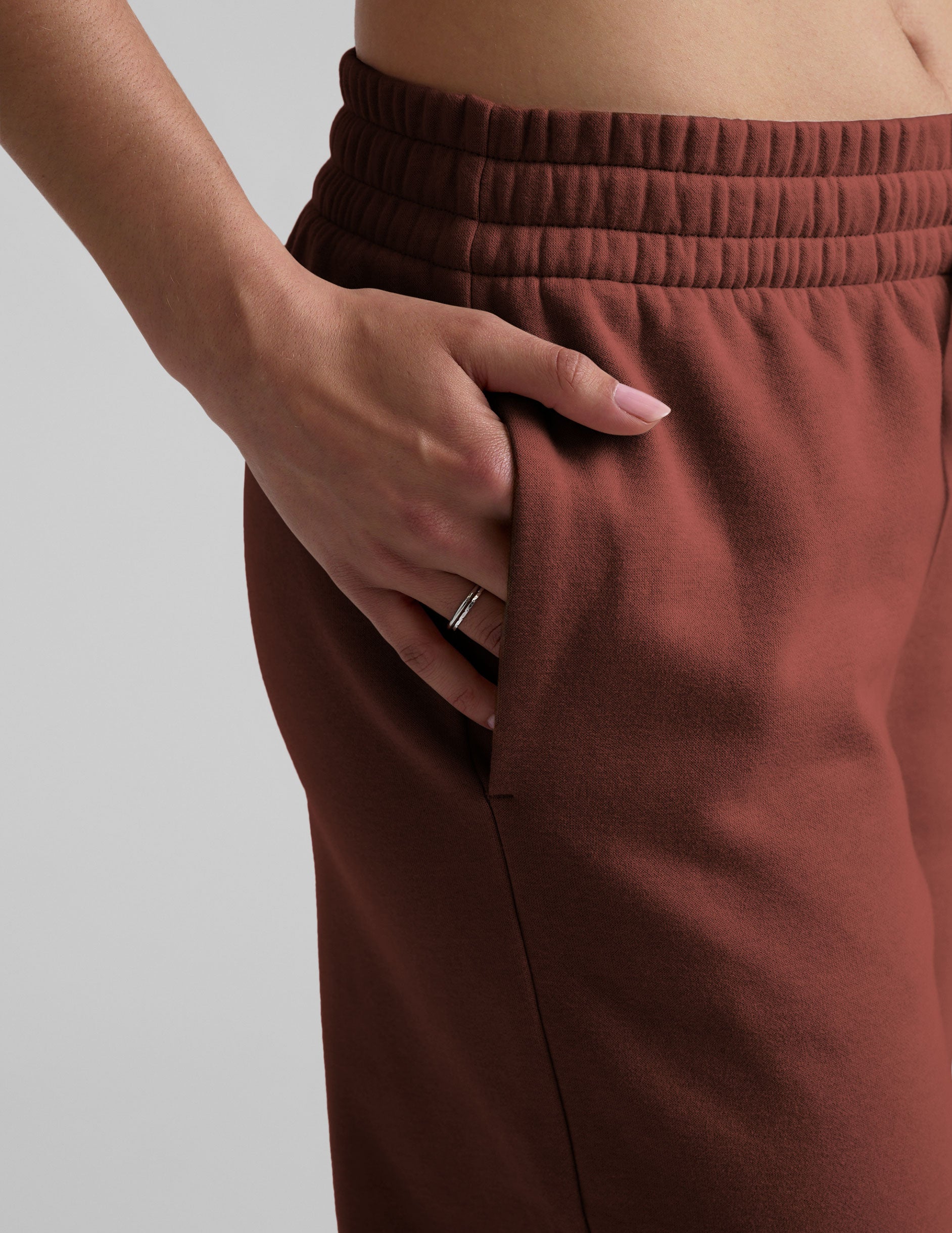 LuxeFleece Wide Leg Pant - Image 6