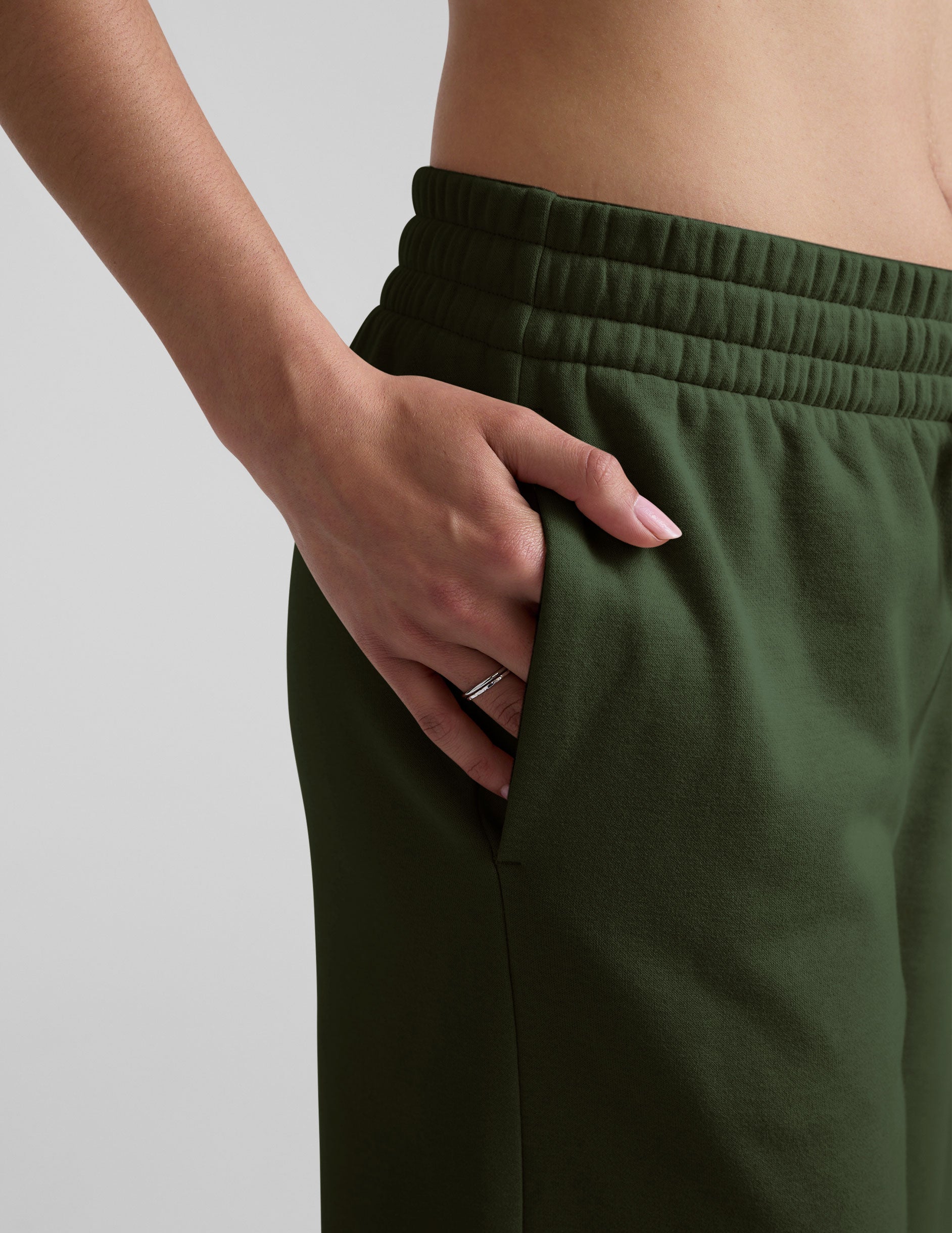 LuxeFleece Wide Leg Pant - Image 6