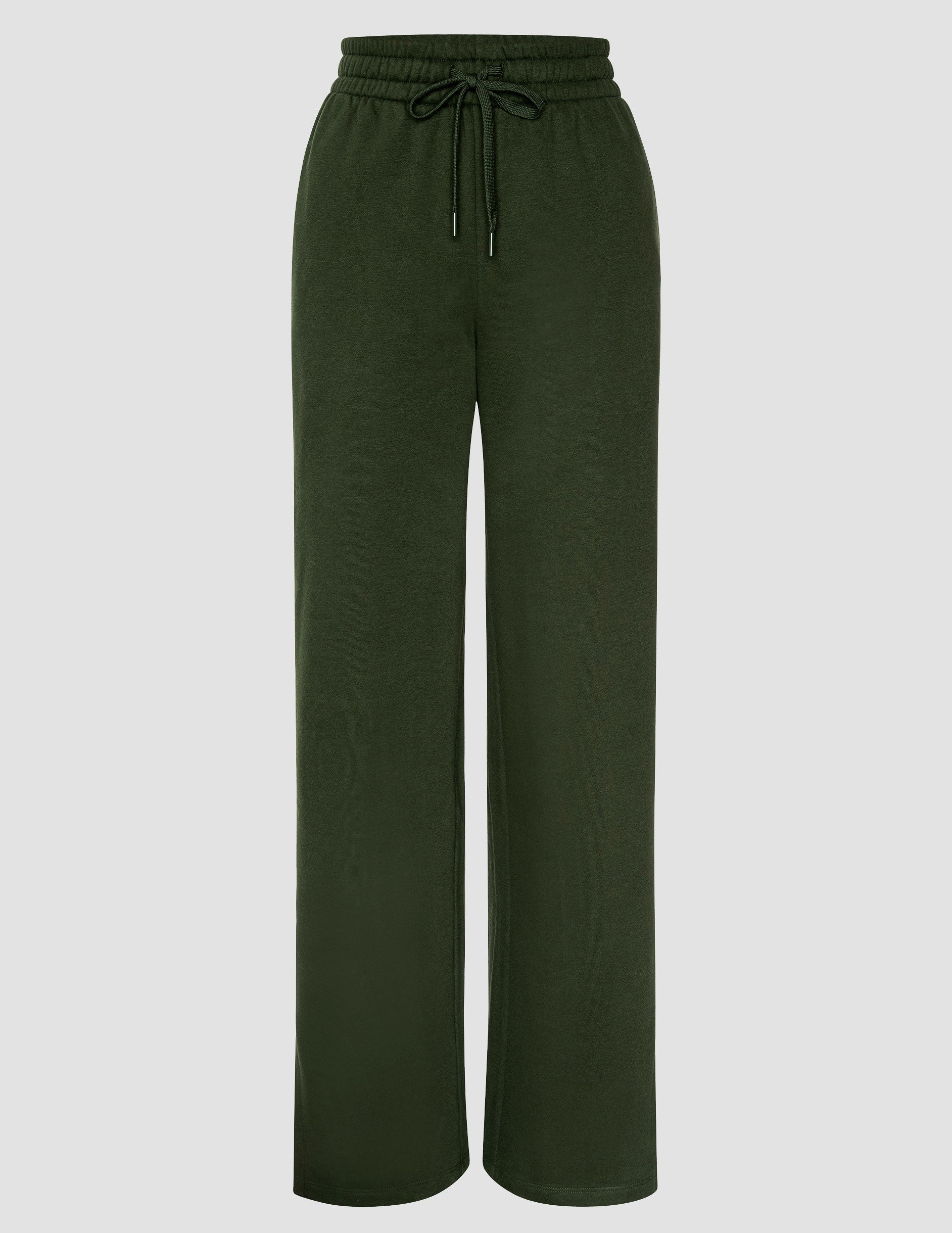 LuxeFleece Wide Leg Pant - Image 8