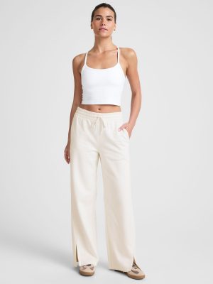 LuxeFleece Wide Leg Pant