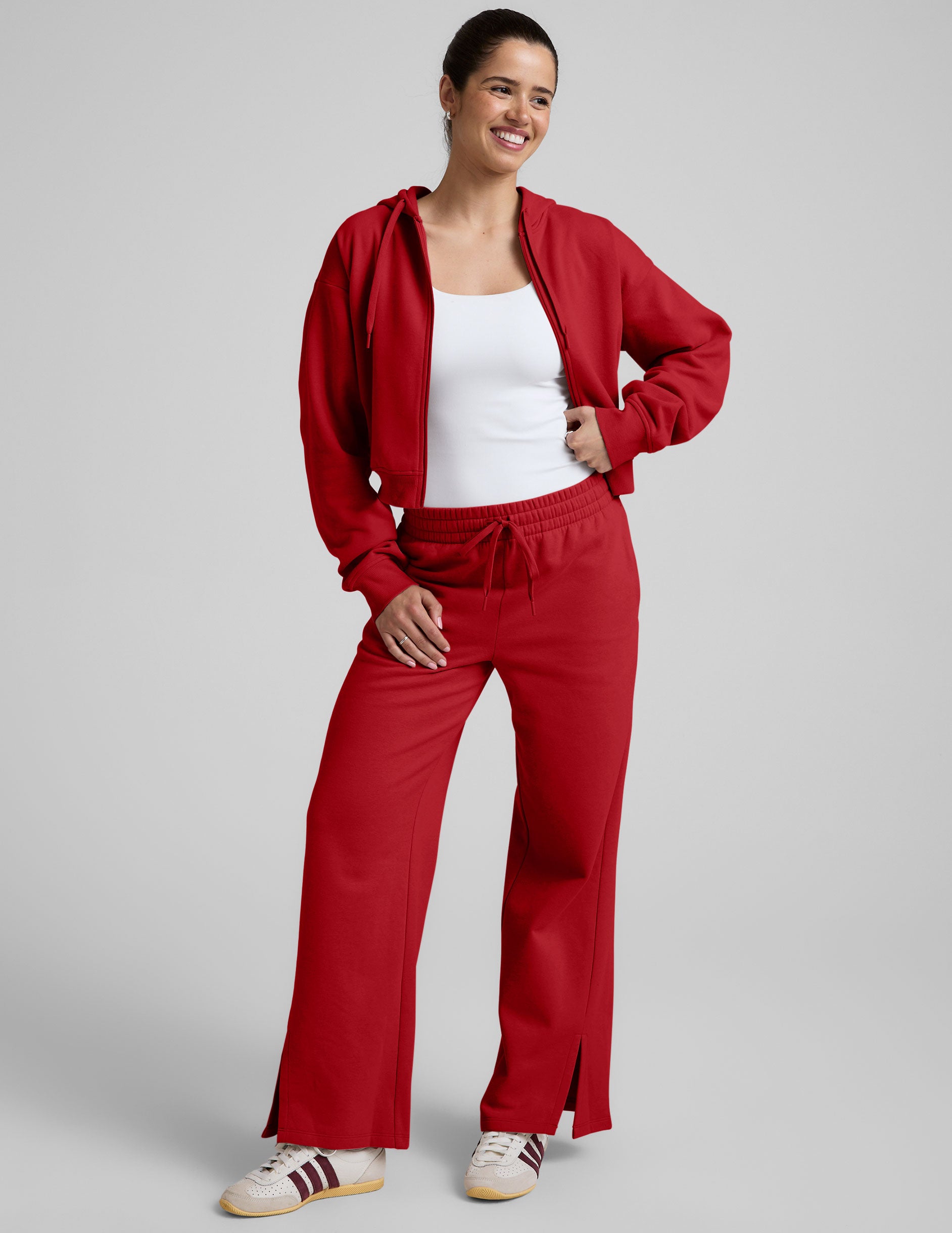 LuxeFleece Wide Leg Pant - Image 5