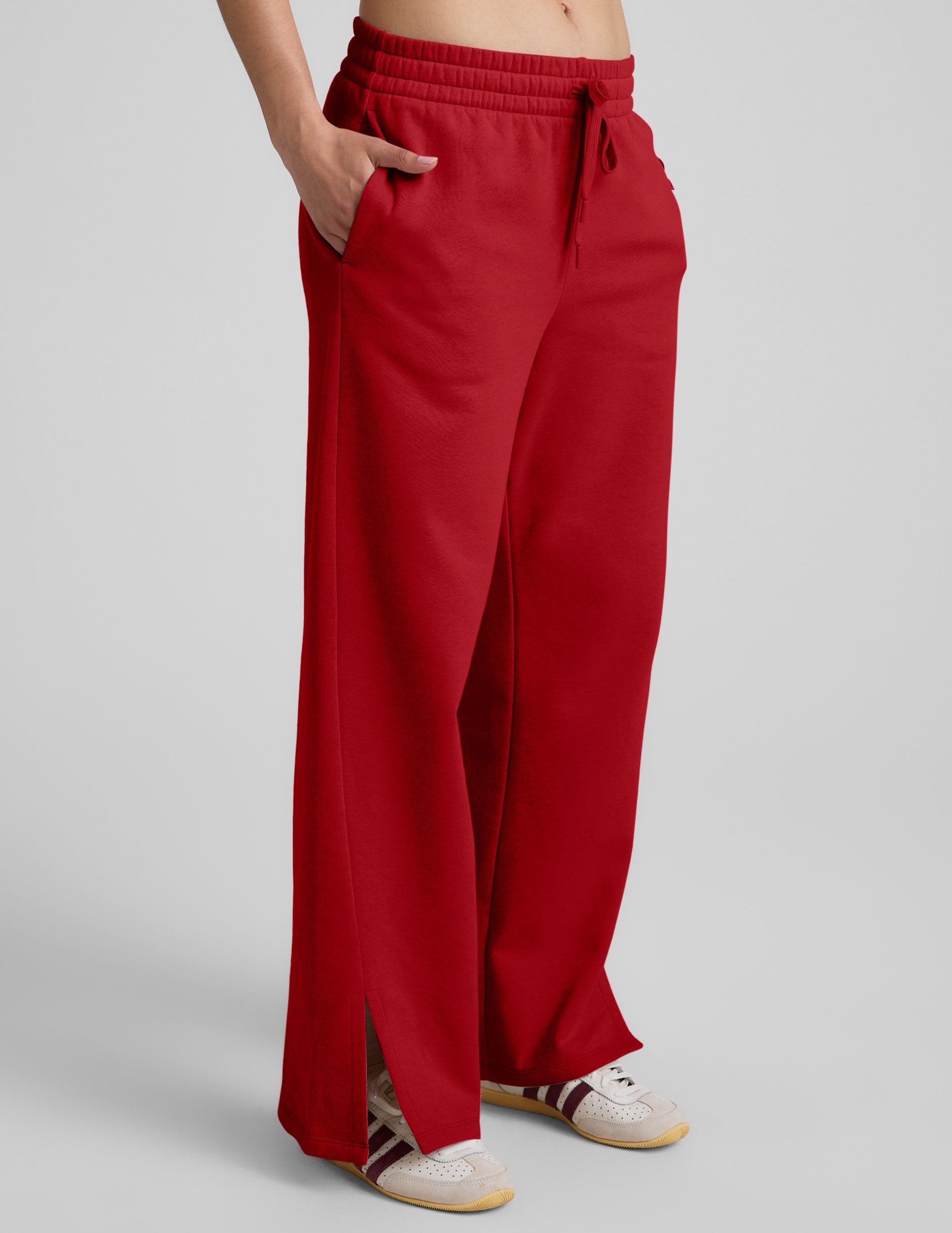LuxeFleece Wide Leg Pant - Image 3
