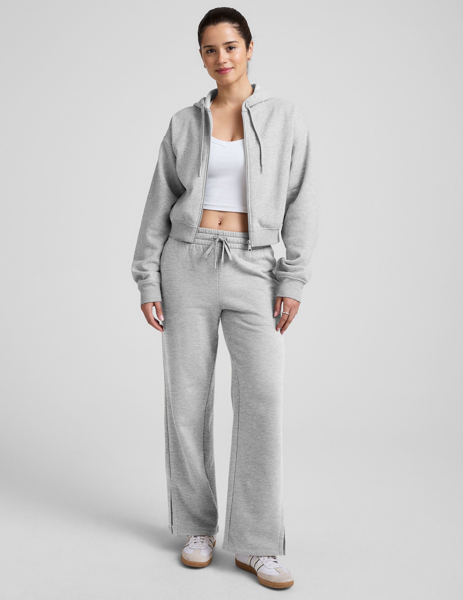 LuxeFleece Wide Leg Pant - Image 7