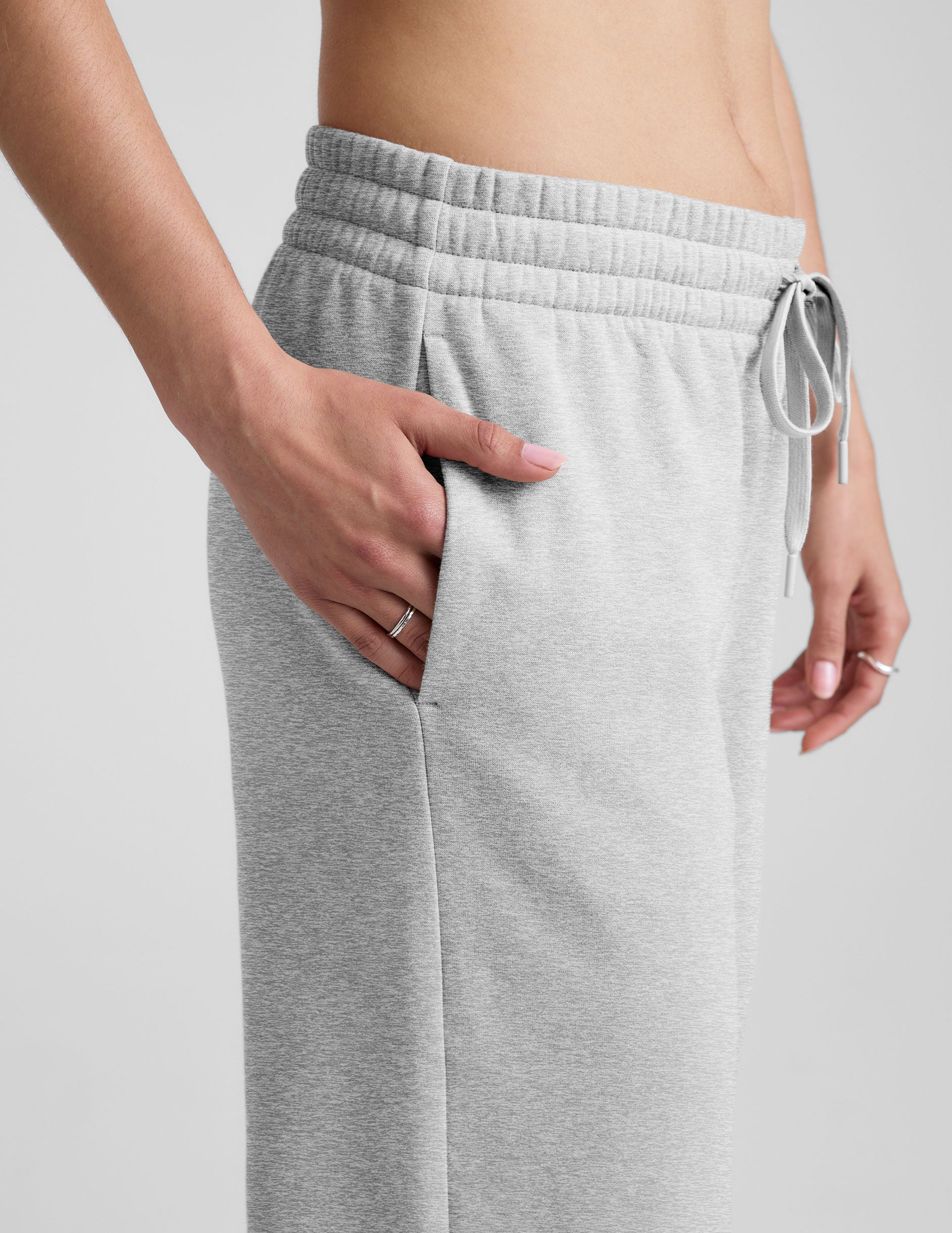 LuxeFleece Wide Leg Pant - Image 6