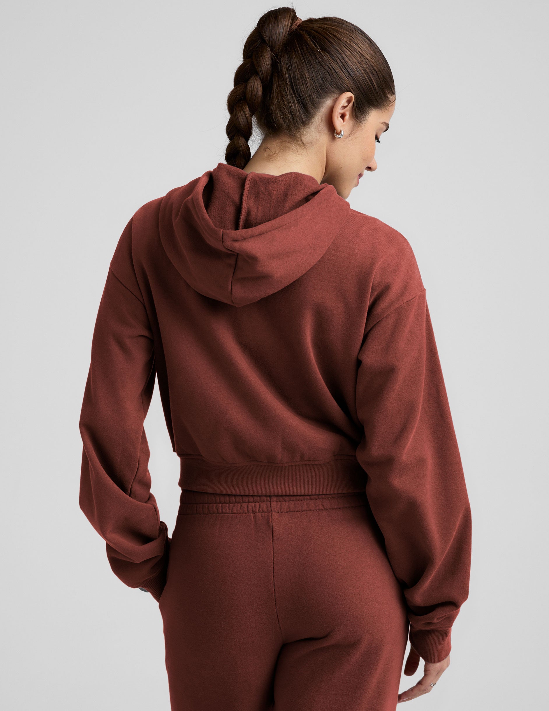LuxeFleece Zip Up Hoodie - Image 4