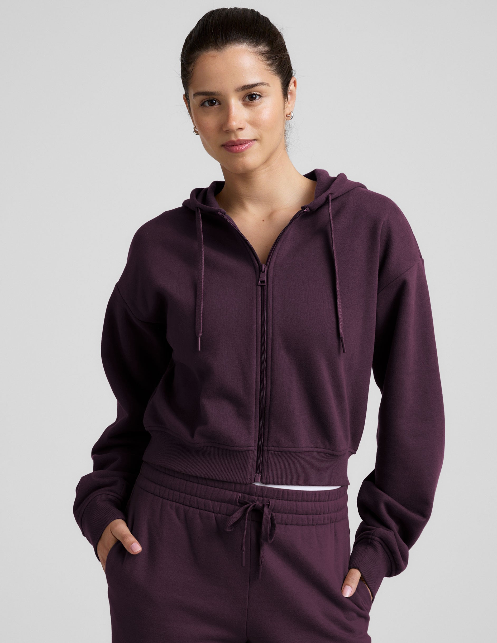 LuxeFleece Zip Up Hoodie - Image 2