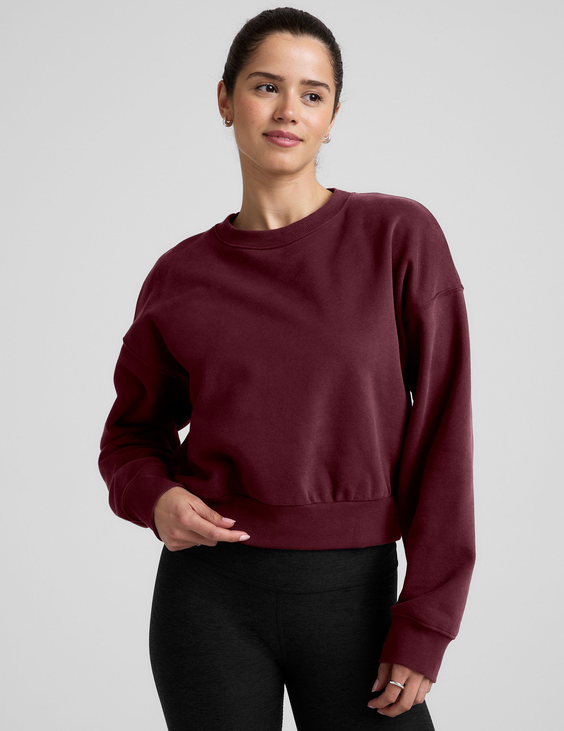 LuxeFleece Crewneck Sweatshirt - Image 7