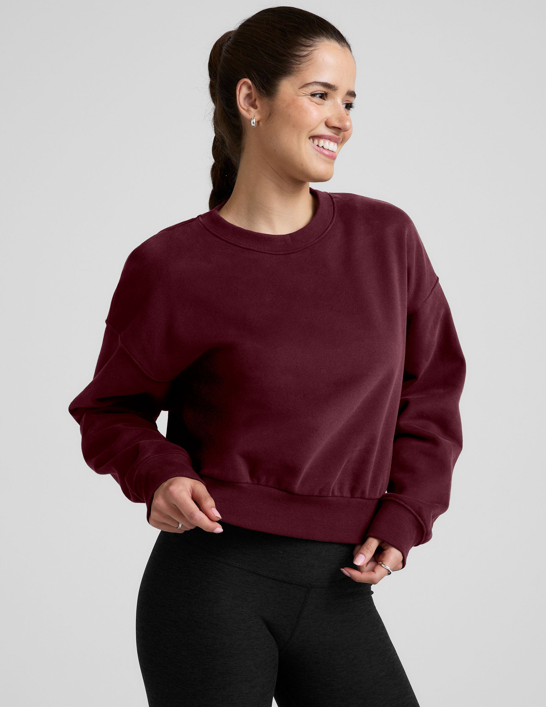 LuxeFleece Crewneck Sweatshirt - Image 8