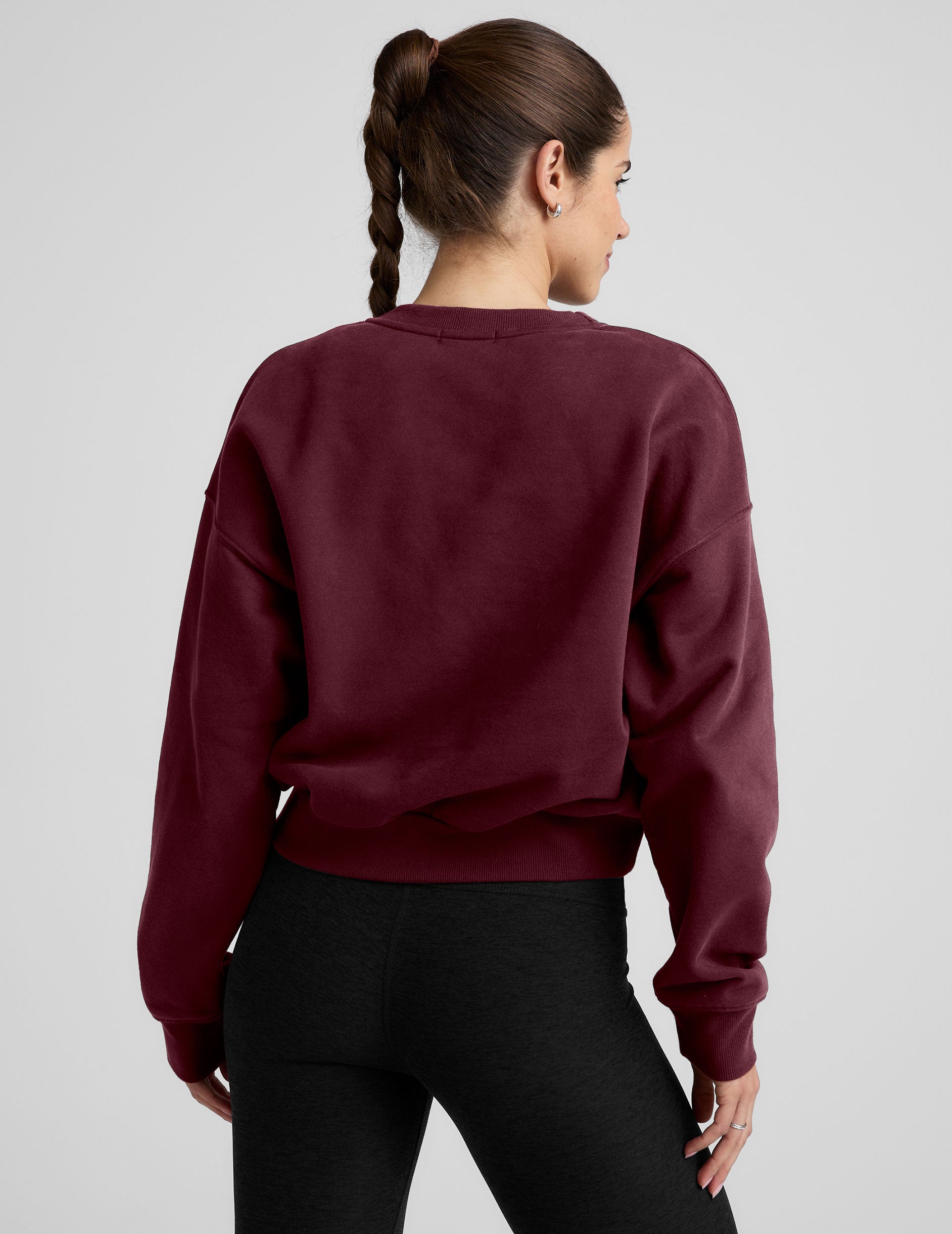 LuxeFleece Crewneck Sweatshirt - Image 9
