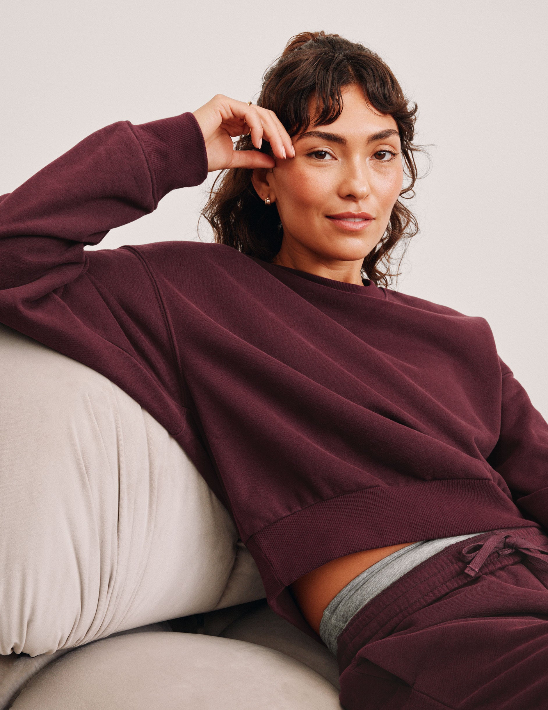 LuxeFleece Crewneck Sweatshirt - Image 3
