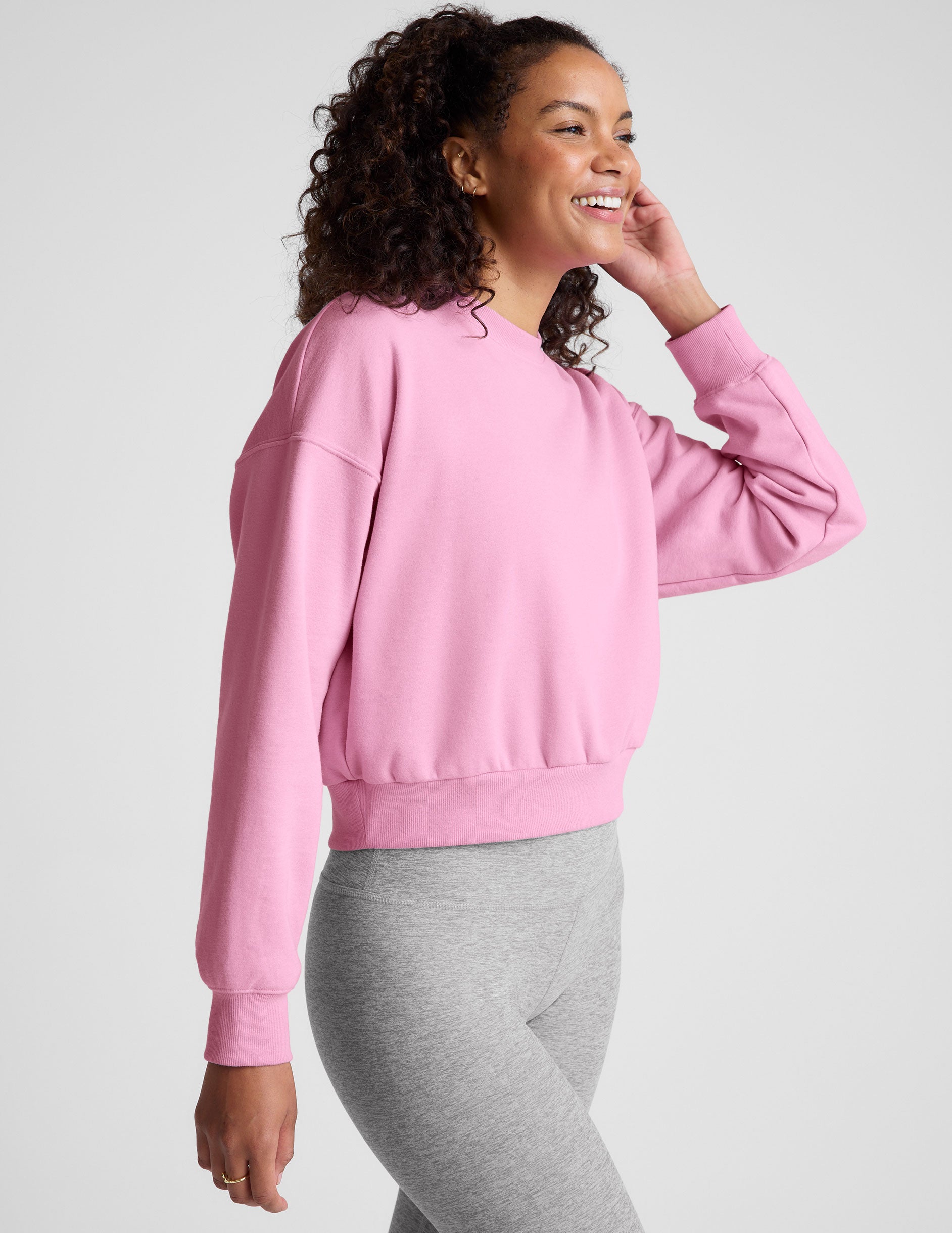 LuxeFleece Crewneck Sweatshirt - Image 4