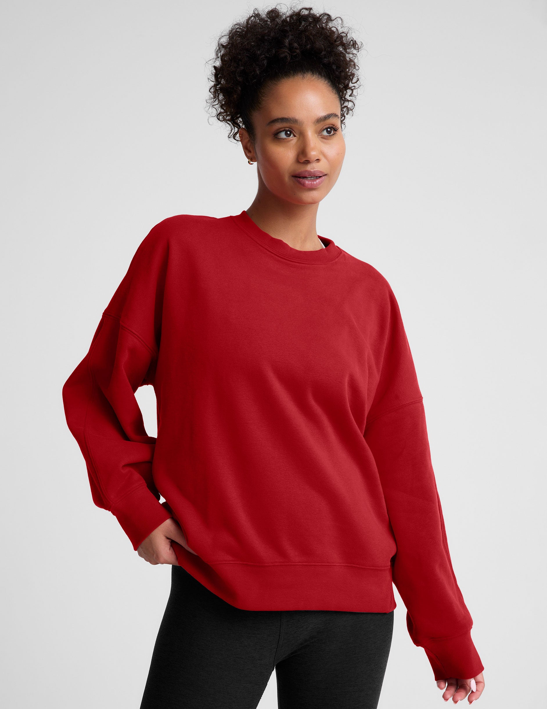 LuxeFleece Oversized Sweatshirt - Image 3