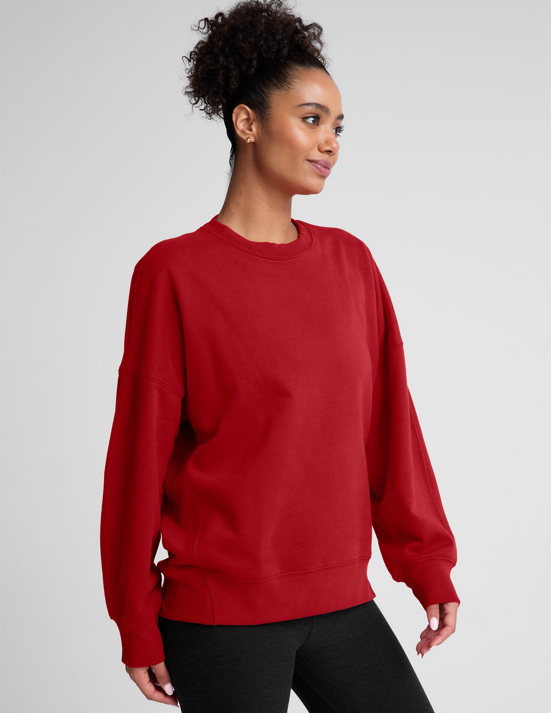 LuxeFleece Oversized Sweatshirt - Image 4