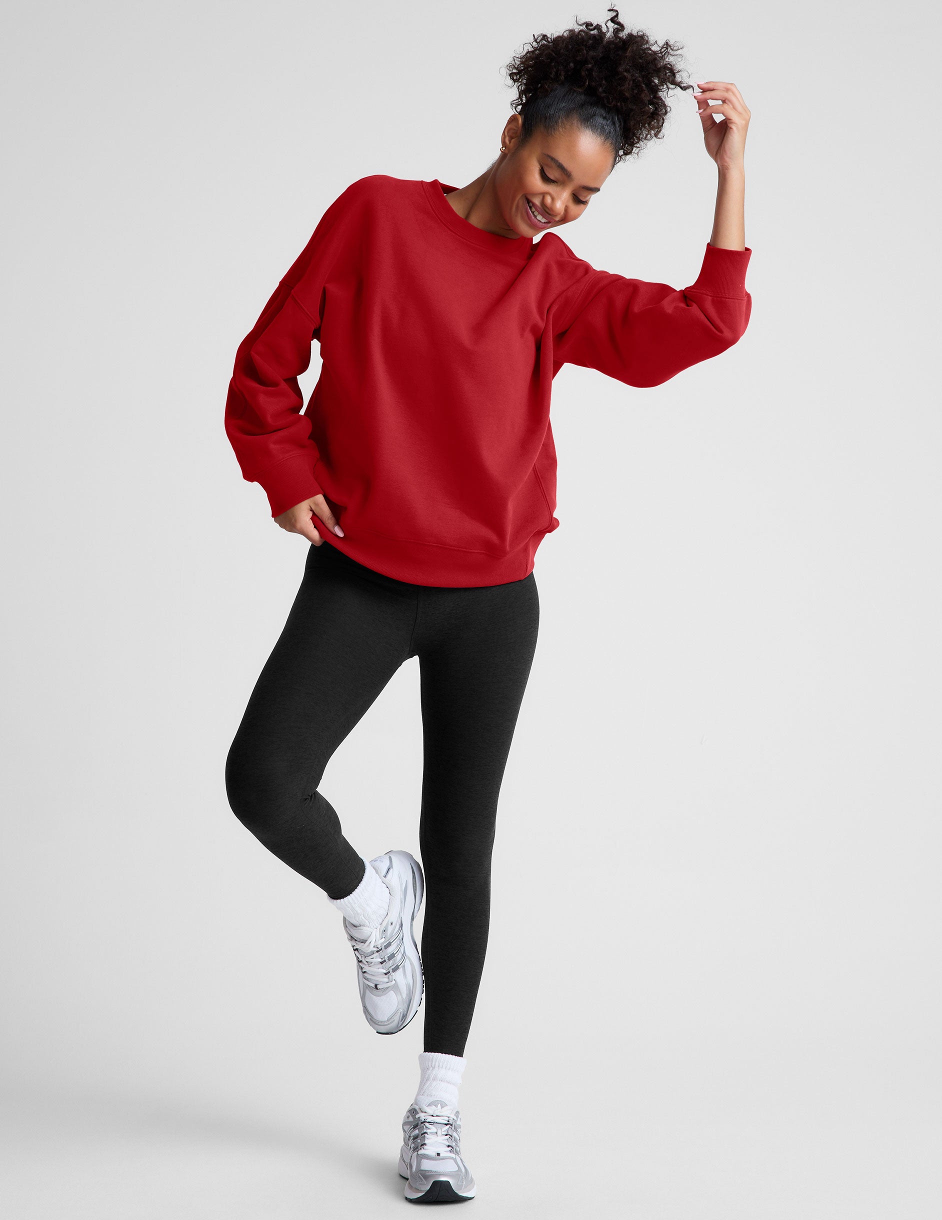 LuxeFleece Oversized Sweatshirt - Image 6