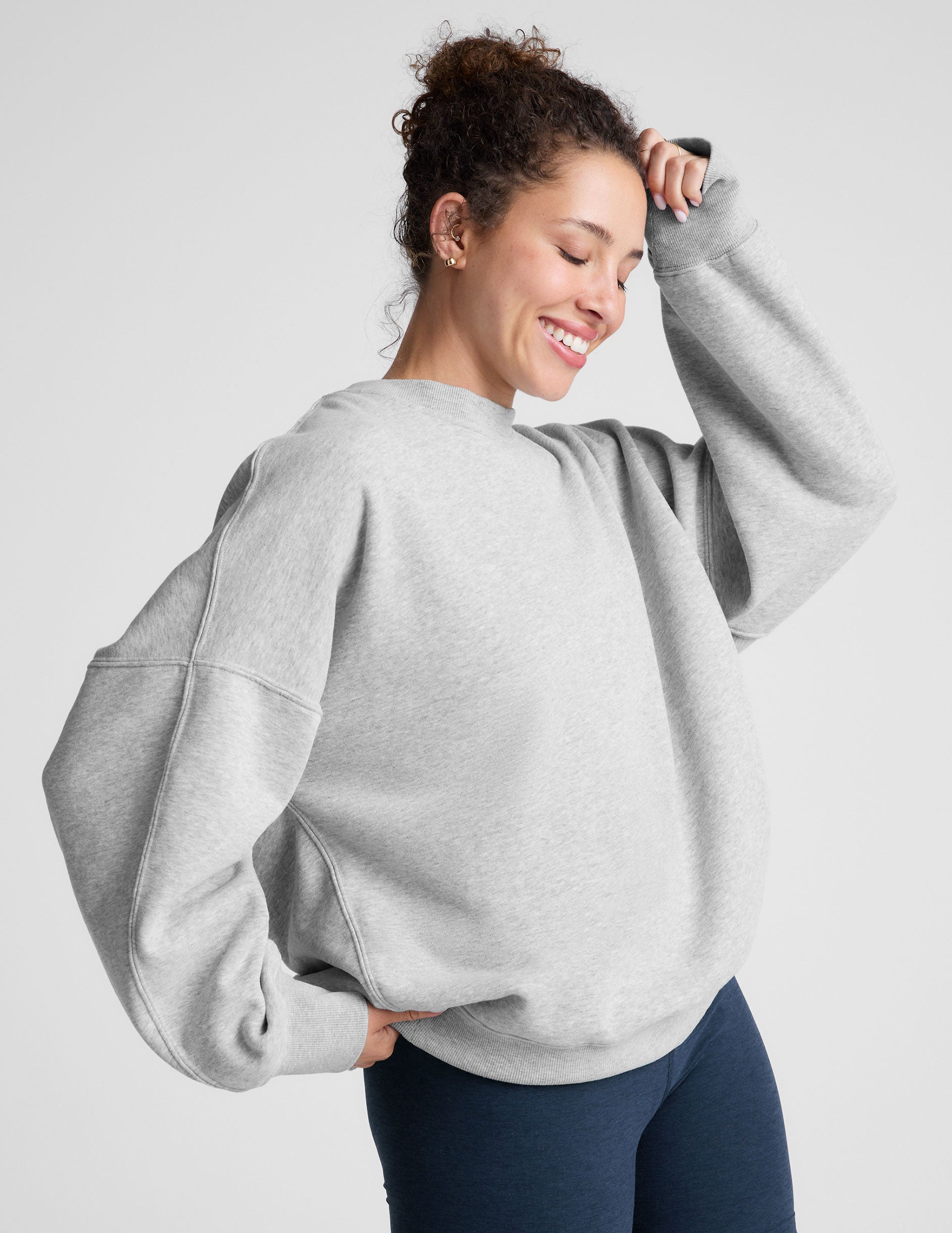 LuxeFleece Oversized Sweatshirt - Image 5