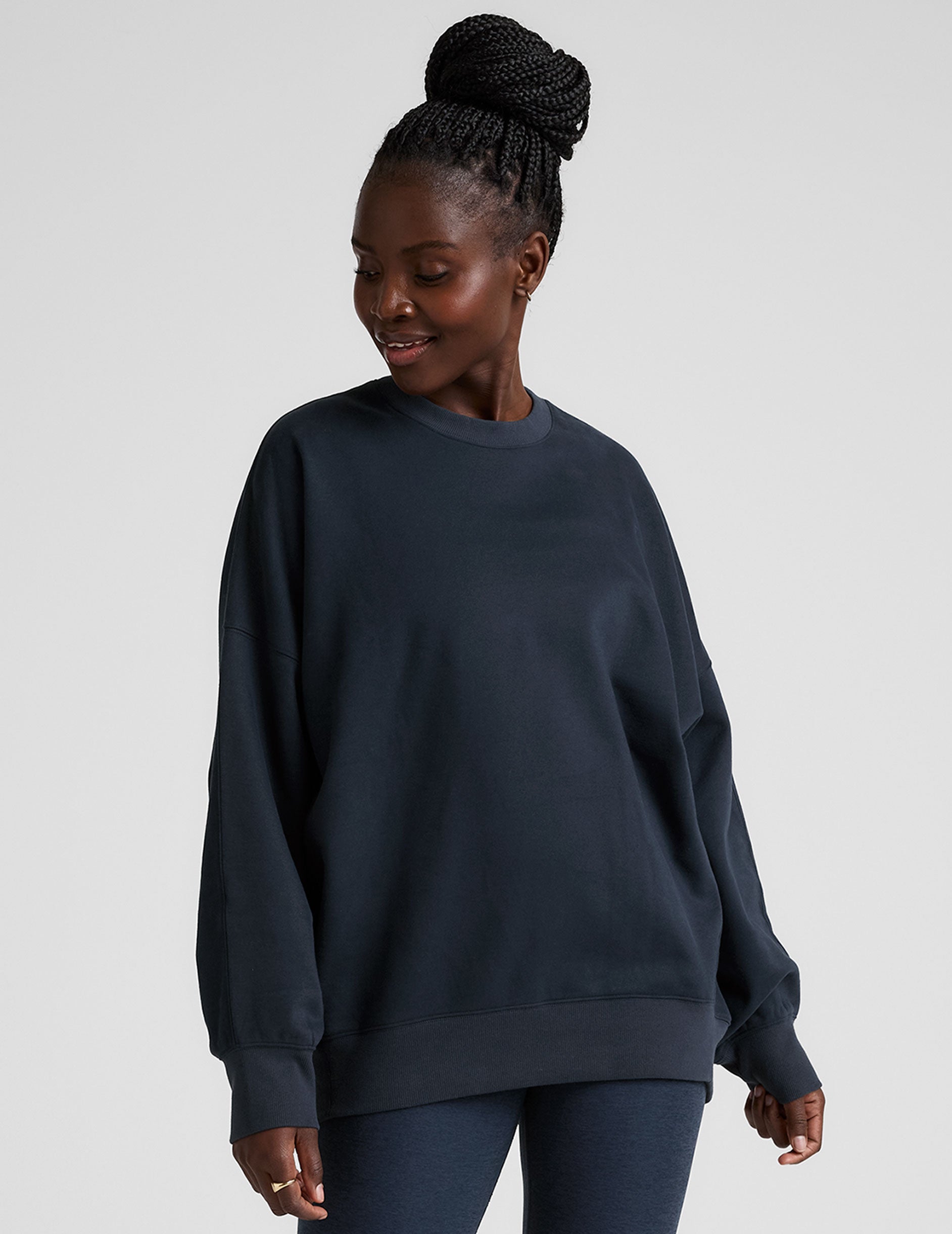 LuxeFleece Oversized Sweatshirt - Image 2