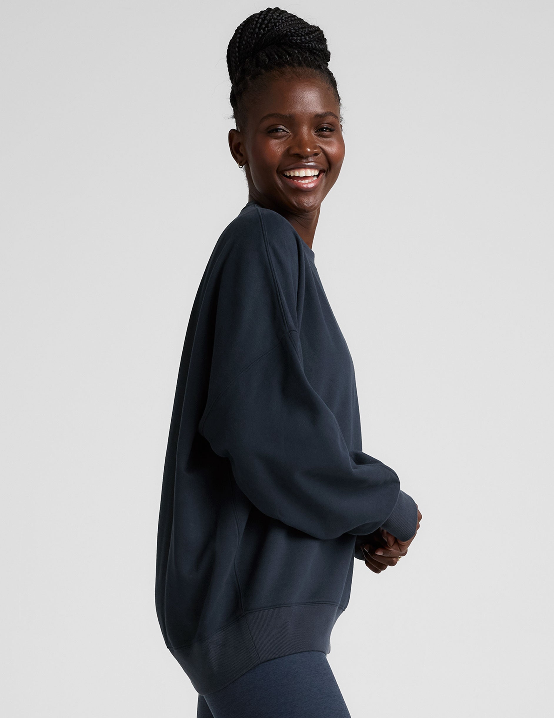 LuxeFleece Oversized Sweatshirt - Image 3