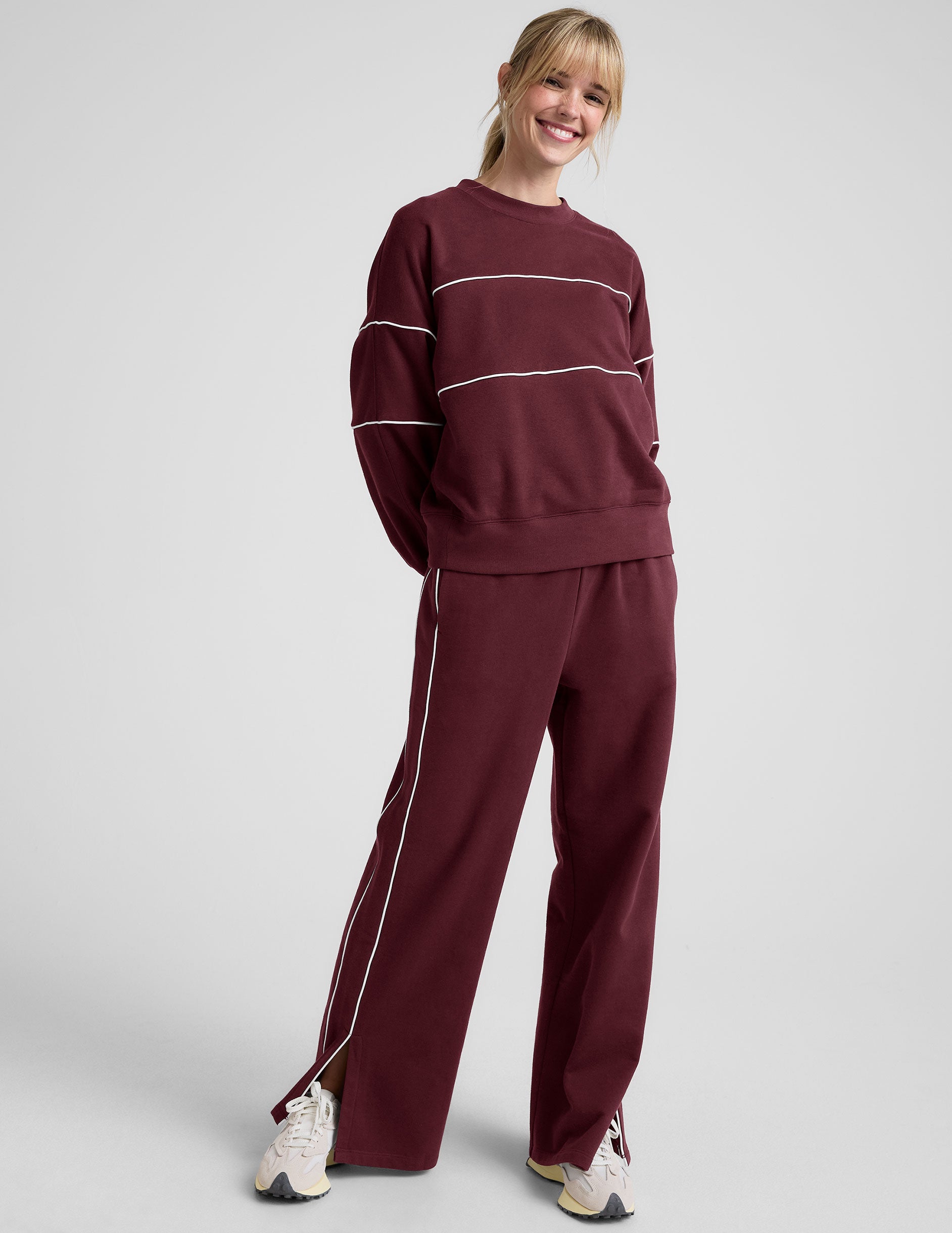 LuxeFleece Piper Boxy Sweatshirt - Image 5