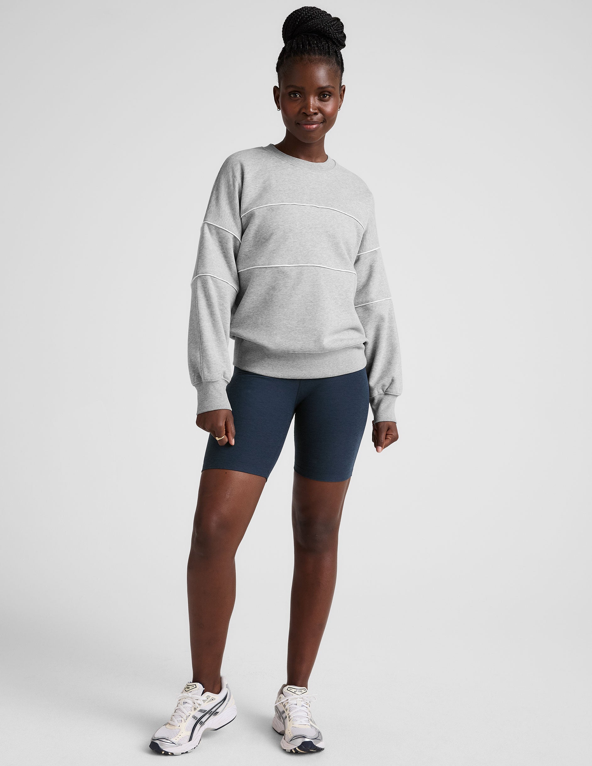LuxeFleece Piper Boxy Sweatshirt - Image 5