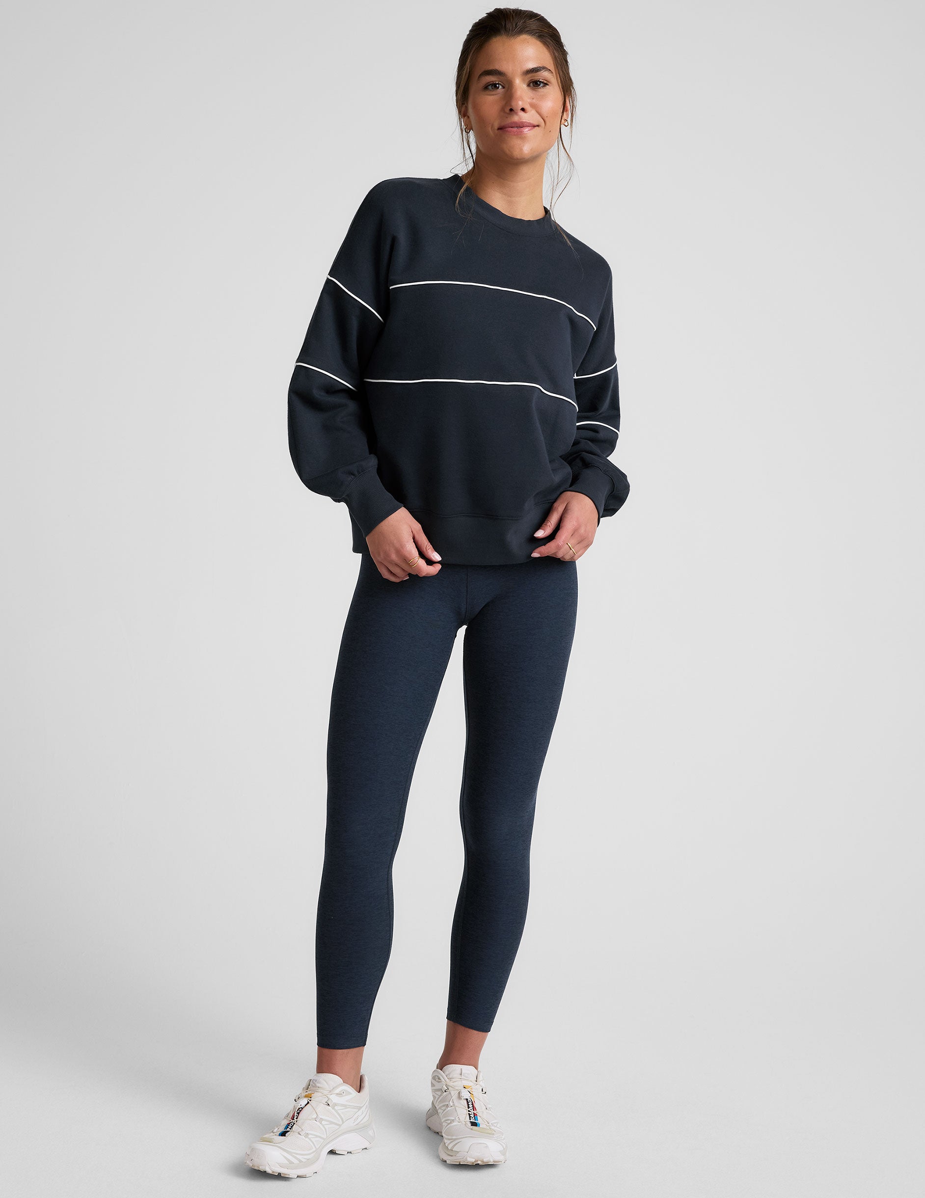 LuxeFleece Piper Boxy Sweatshirt - Image 4