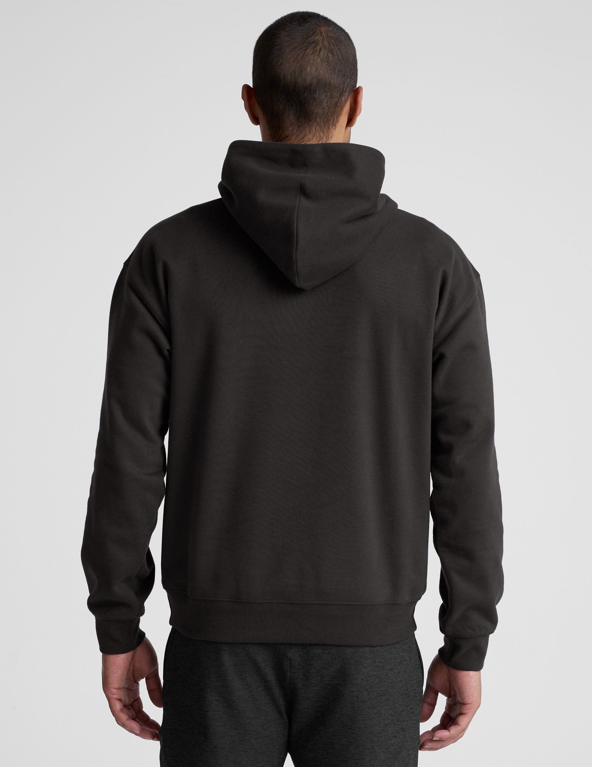 LuxeFleece Classic Fleece Men's Hoodie - Image 3