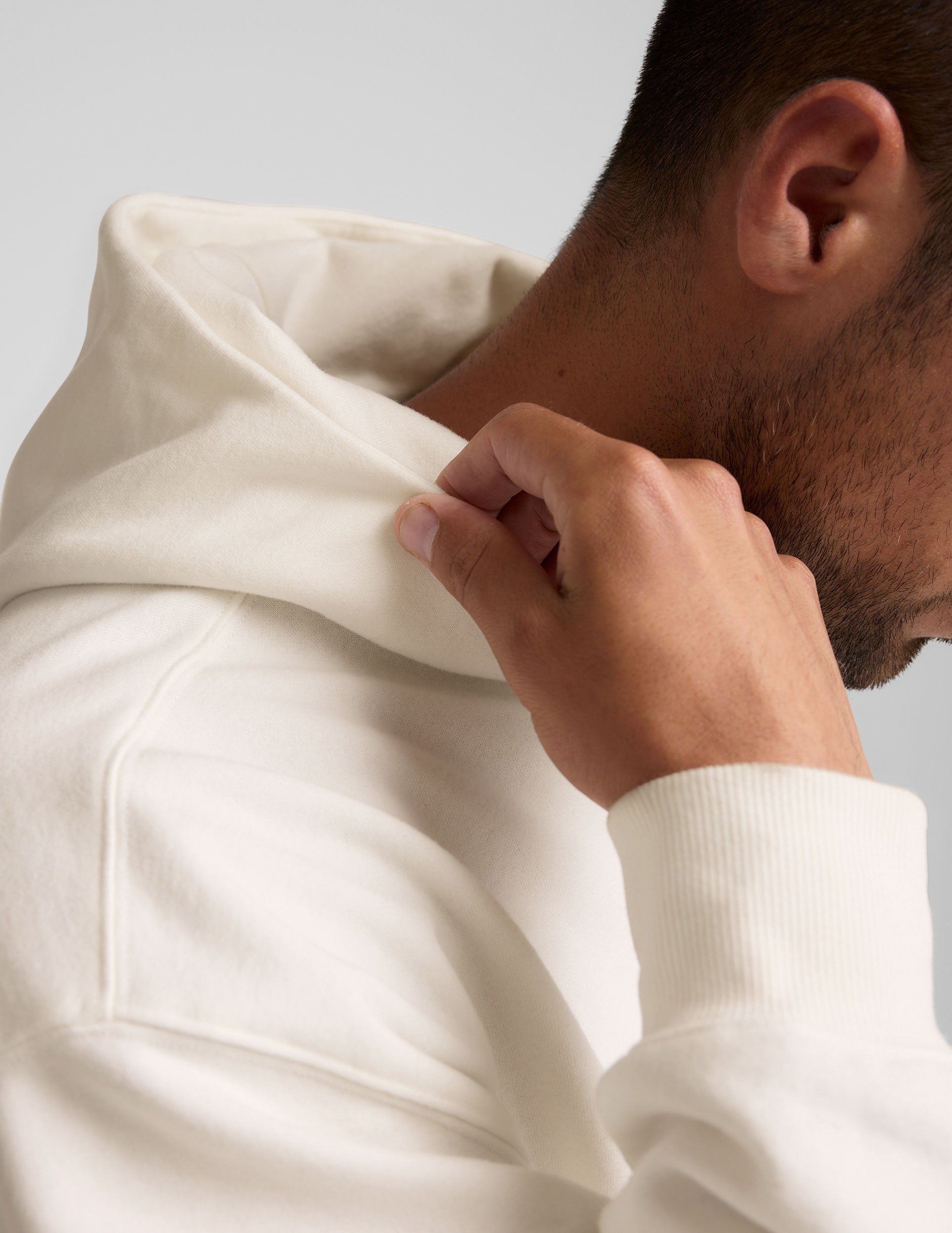 LuxeFleece Classic Fleece Men's Hoodie - Image 7