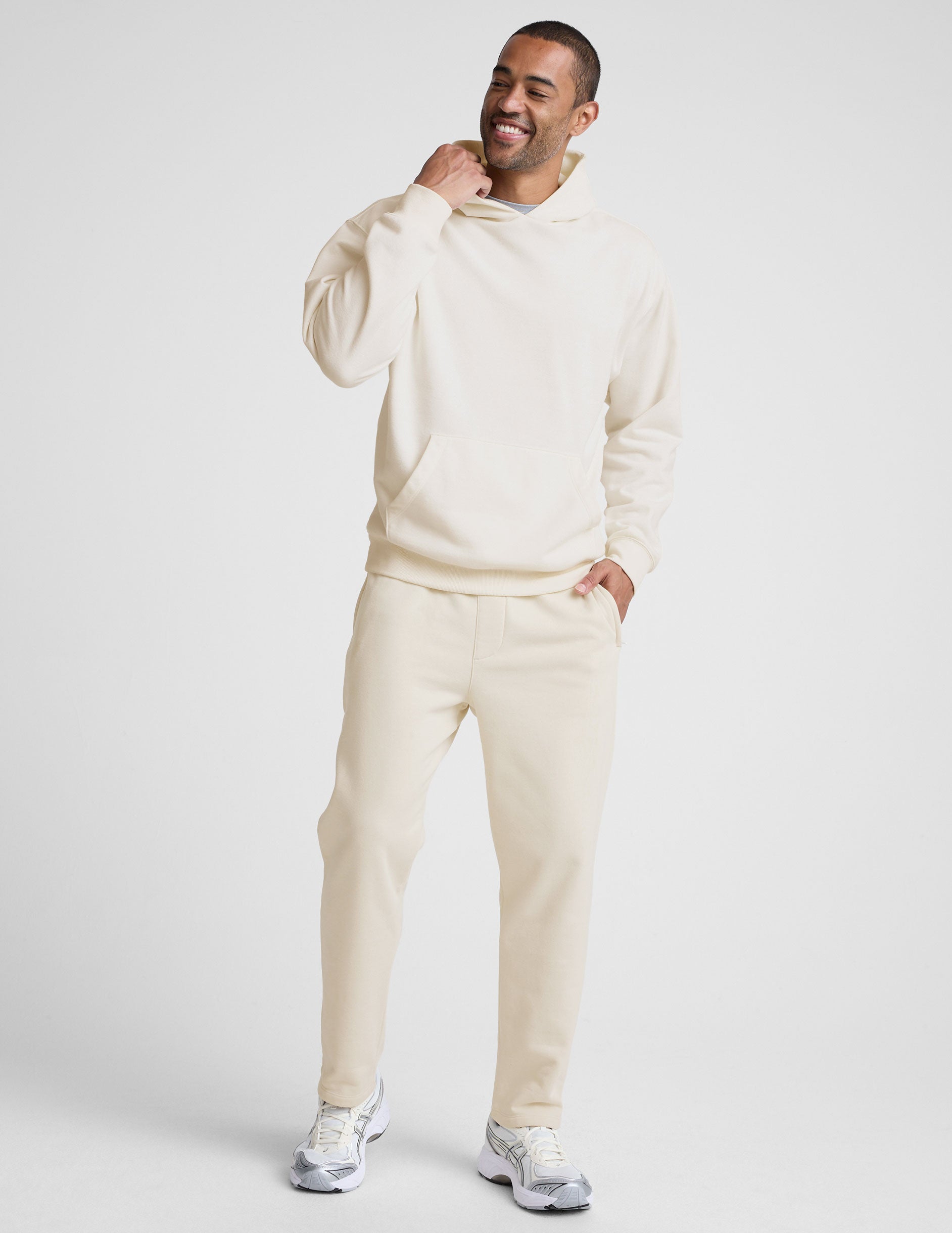 LuxeFleece Classic Fleece Men's Hoodie - Image 9
