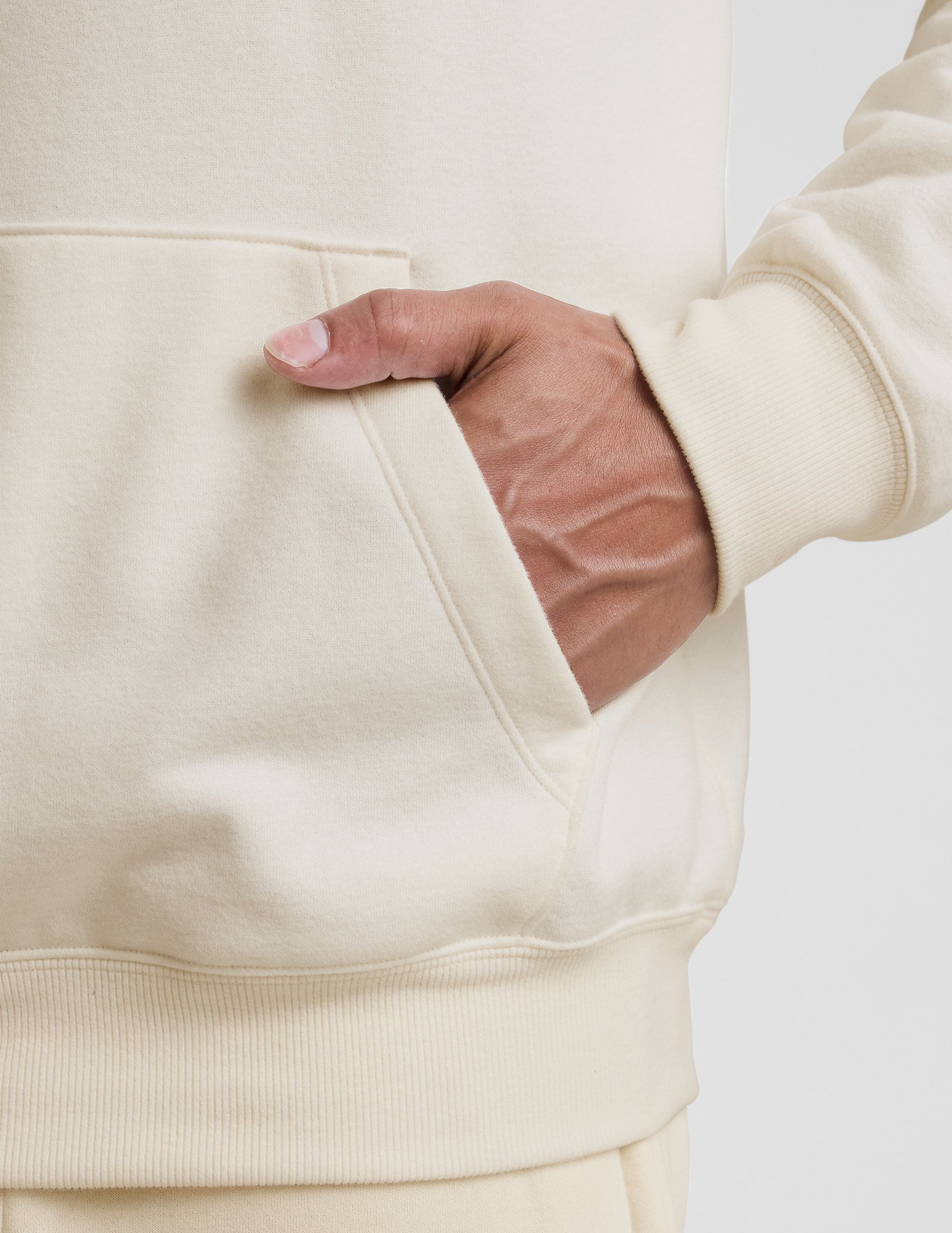 LuxeFleece Classic Fleece Men's Hoodie - Image 8