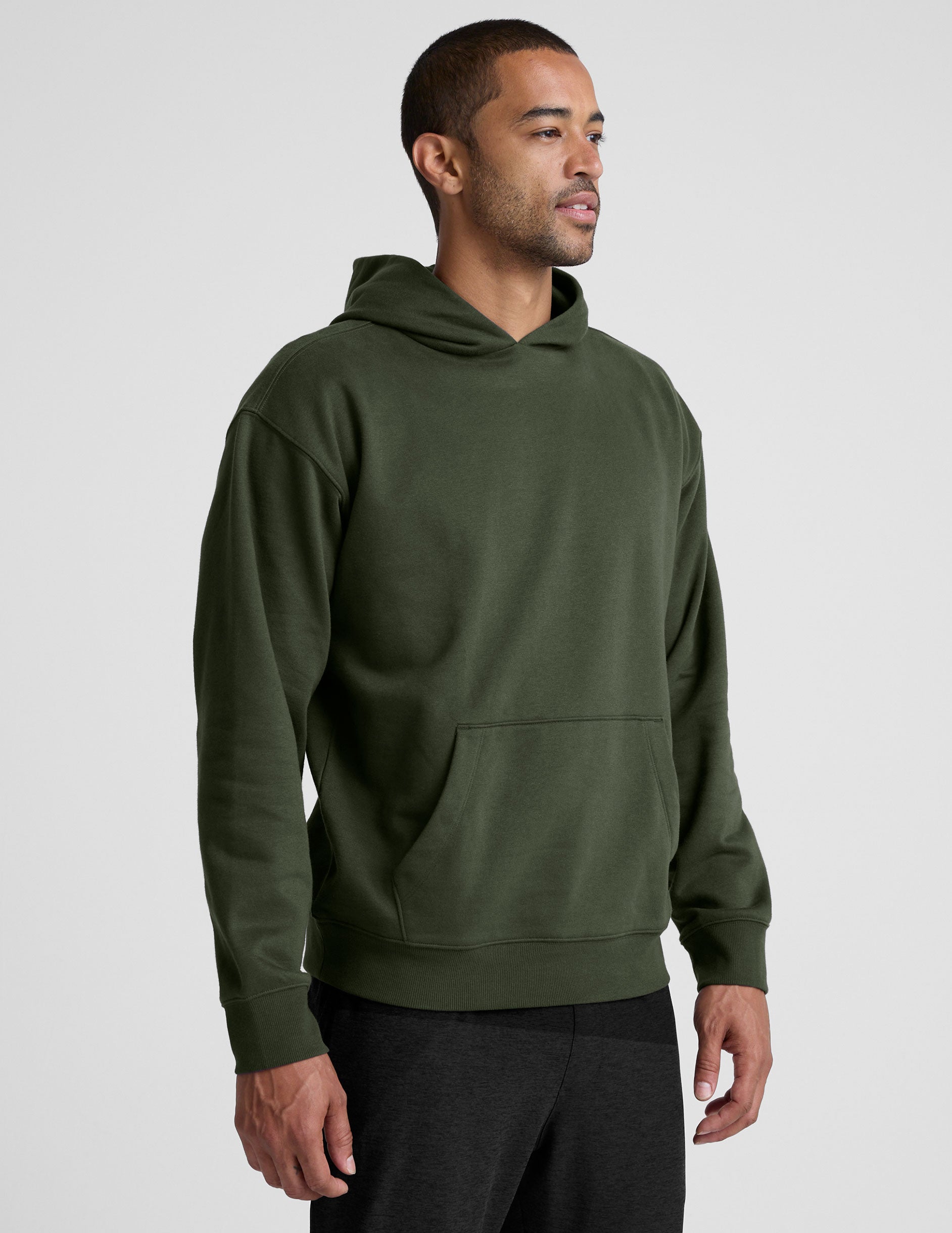 LuxeFleece Classic Fleece Men's Hoodie - Image 5