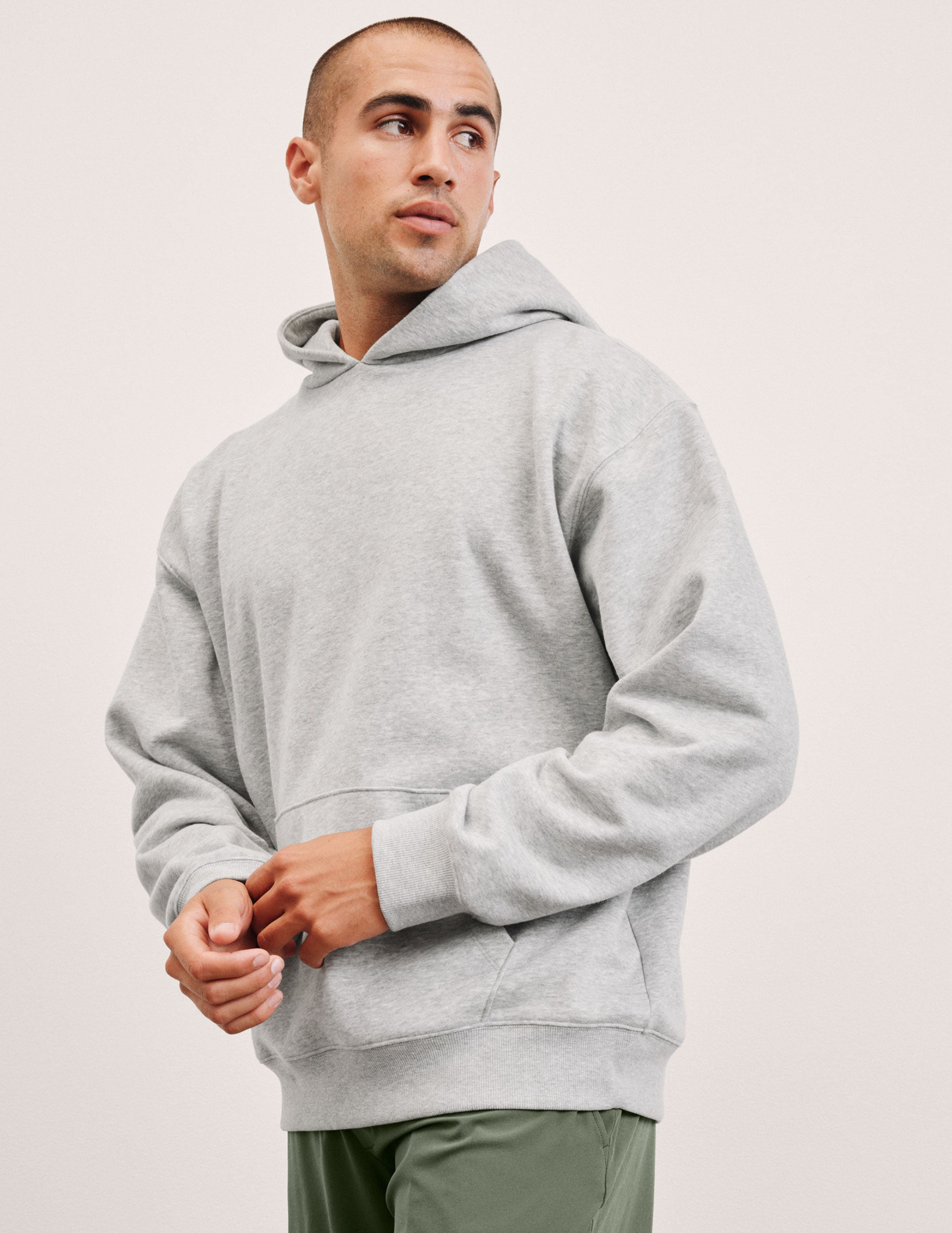 LuxeFleece Classic Fleece Men's Hoodie - Image 2