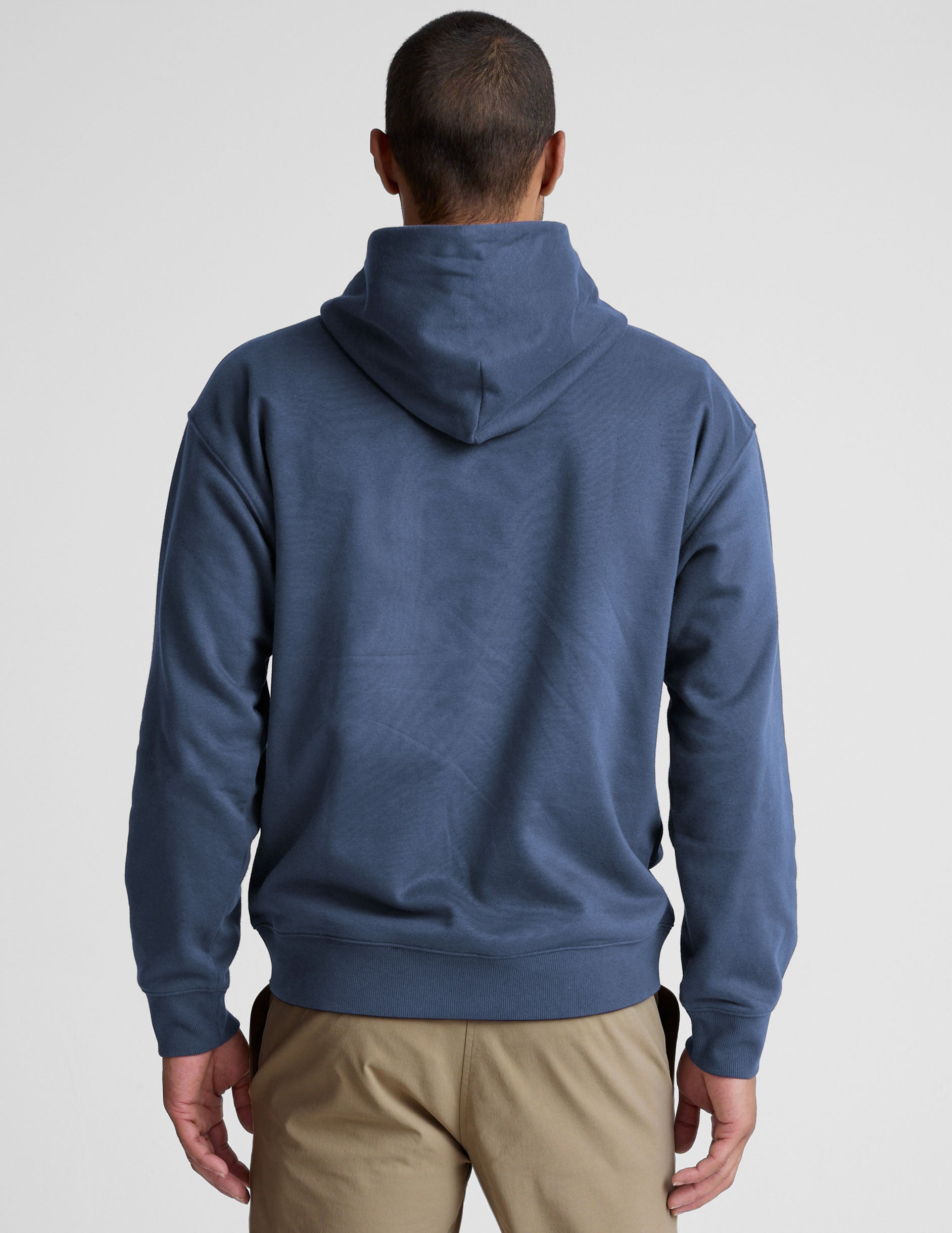 LuxeFleece Classic Fleece Men's Hoodie - Image 6
