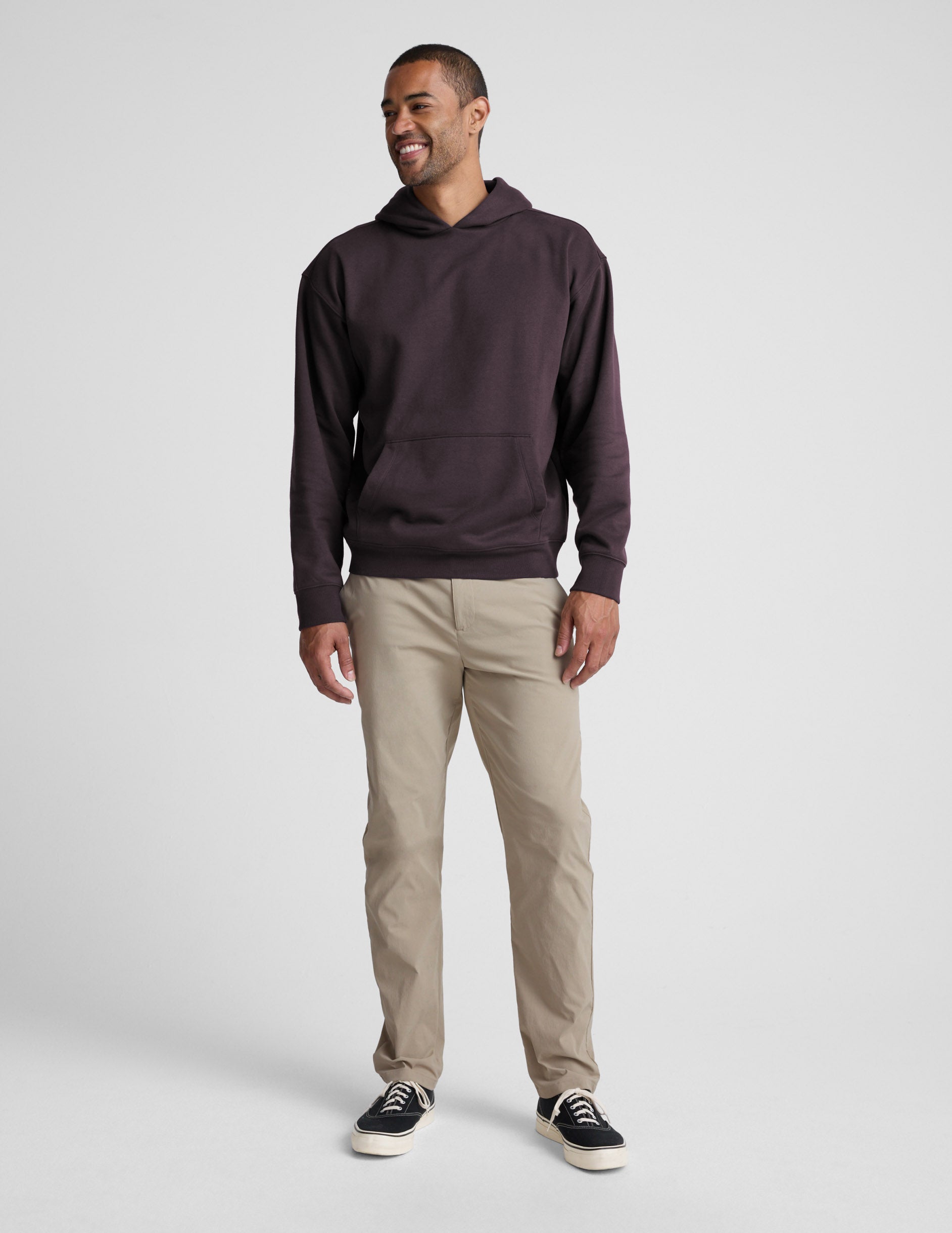 LuxeFleece Classic Men's Hoodie - Image 4