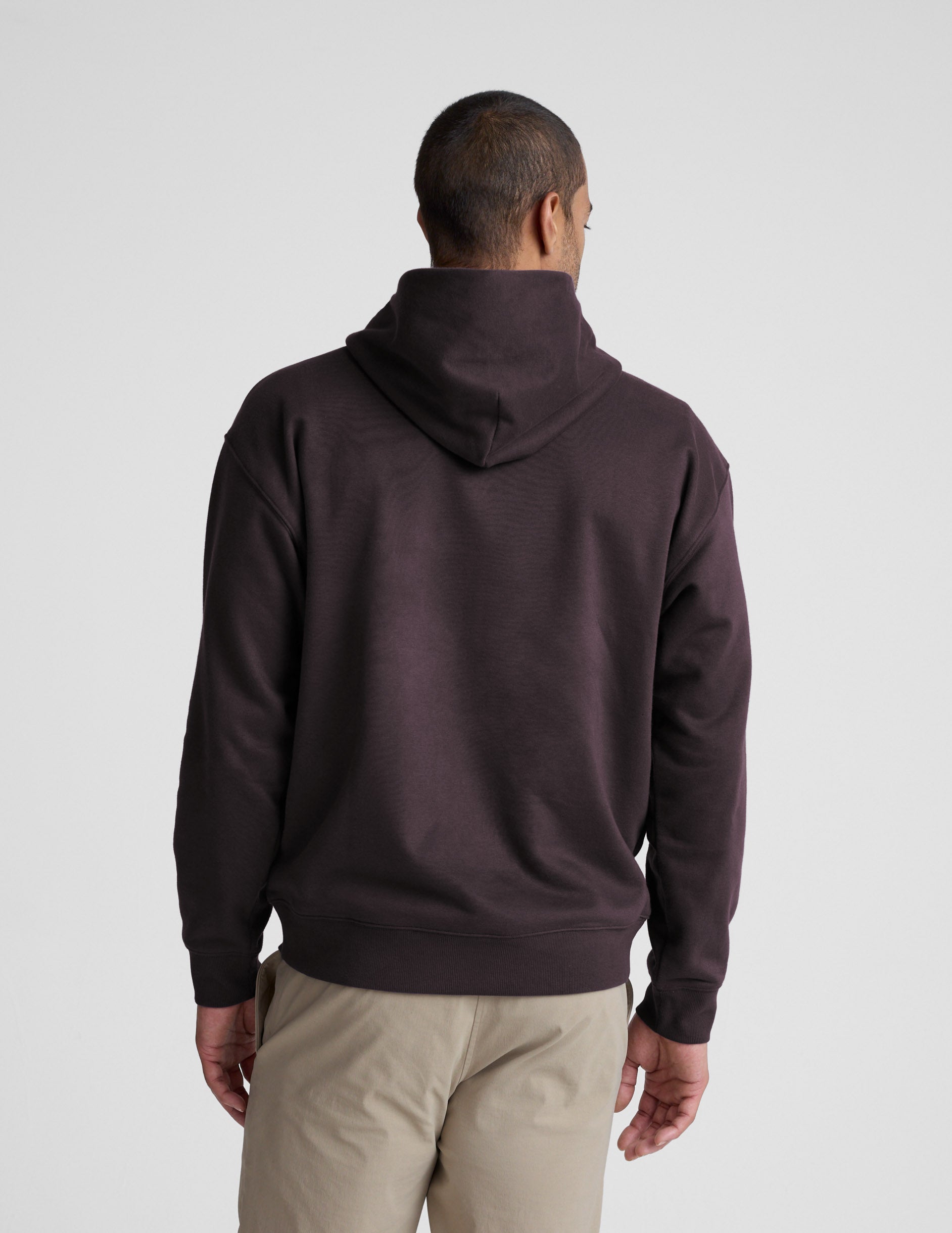 LuxeFleece Classic Men's Hoodie - Image 3