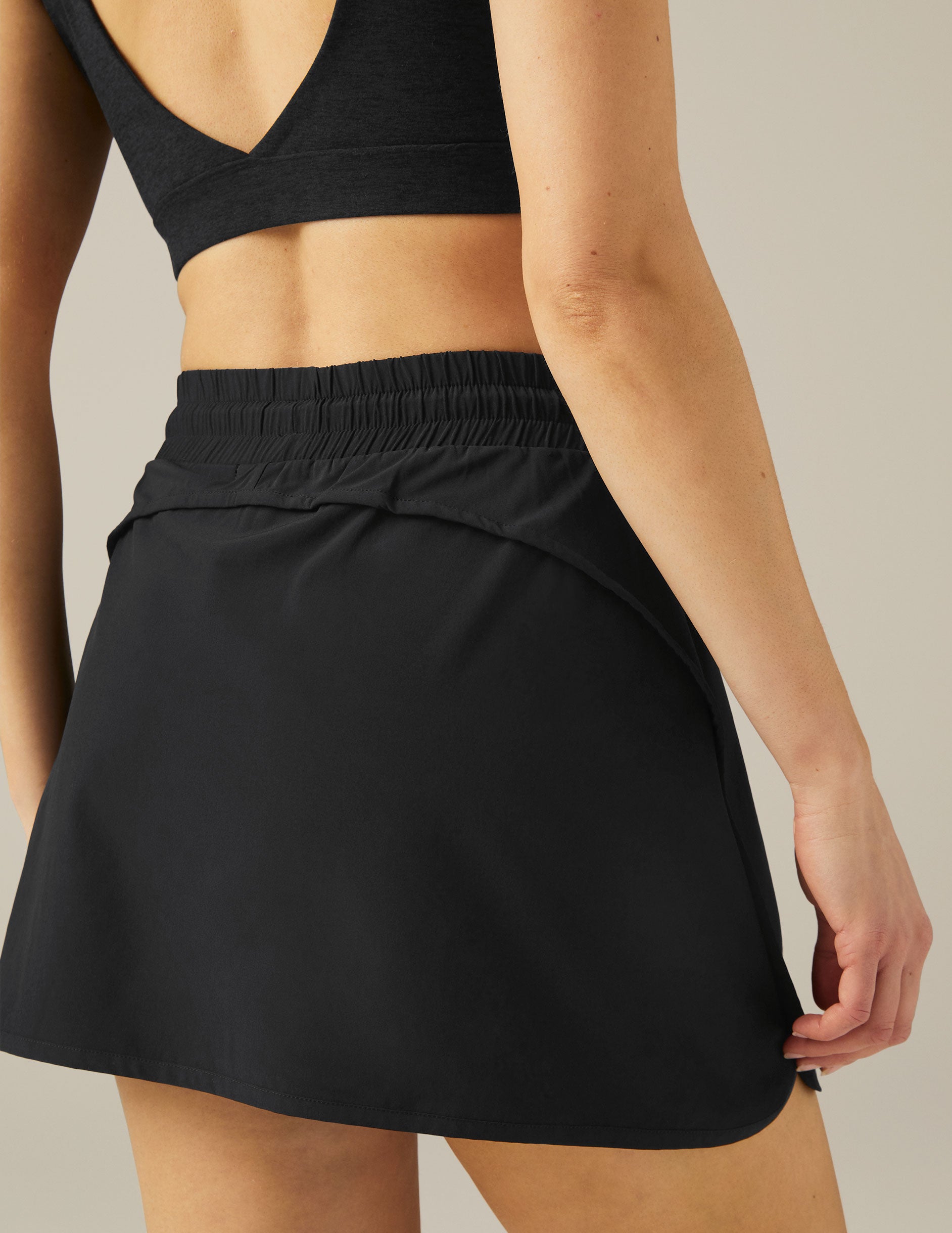 Stretch Woven In Stride Lined Skirt - Image 3