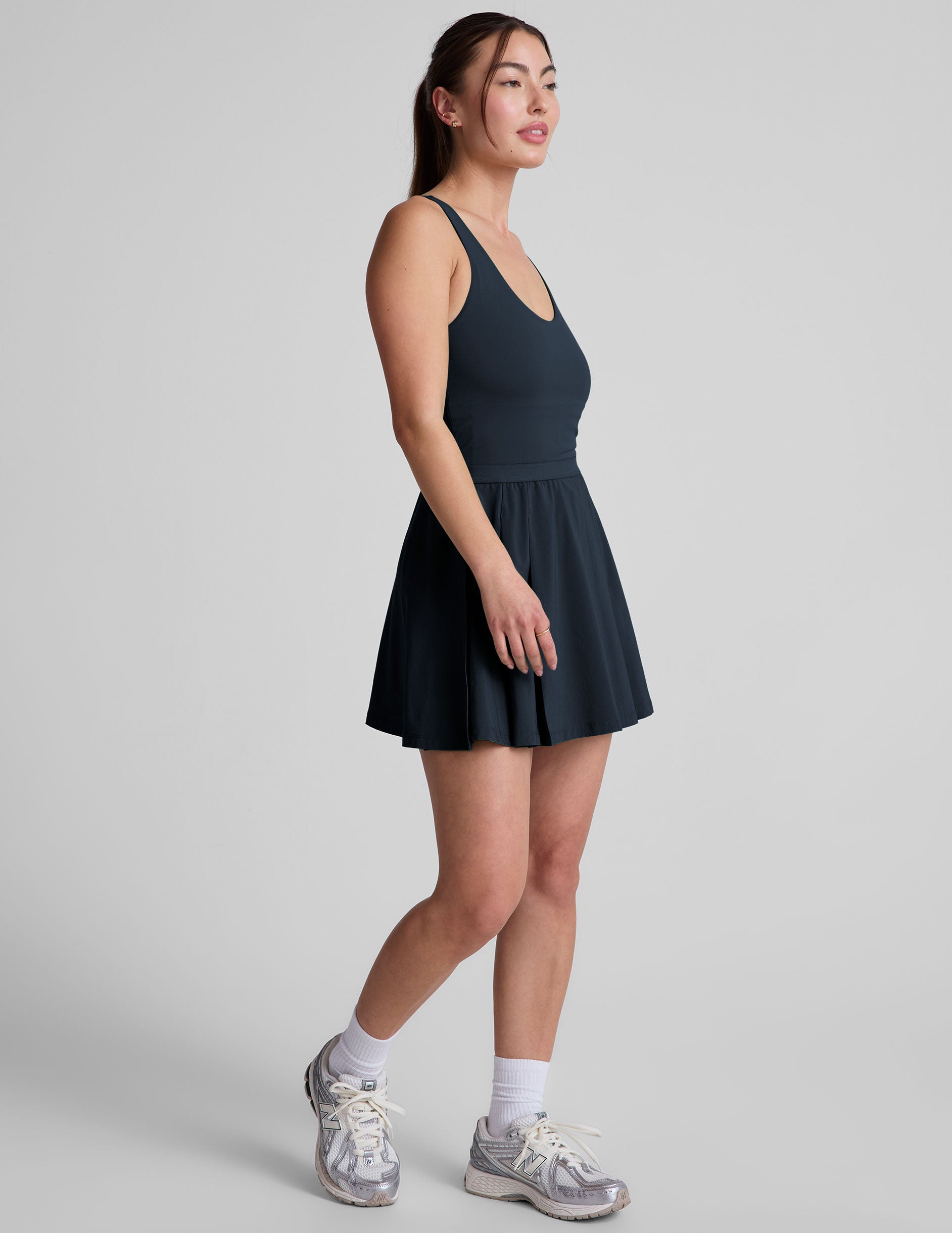 Score Pleated Dress - Image 4