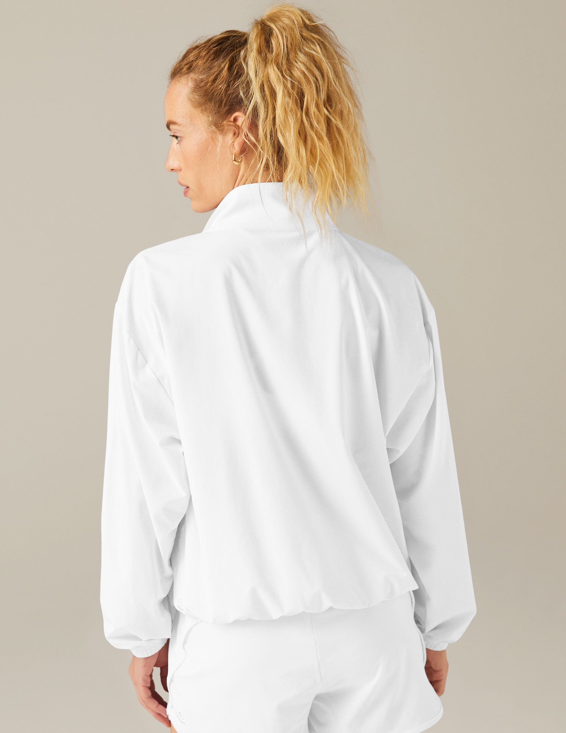 Stretch Woven In Stride Half Zip Pullover - Image 5